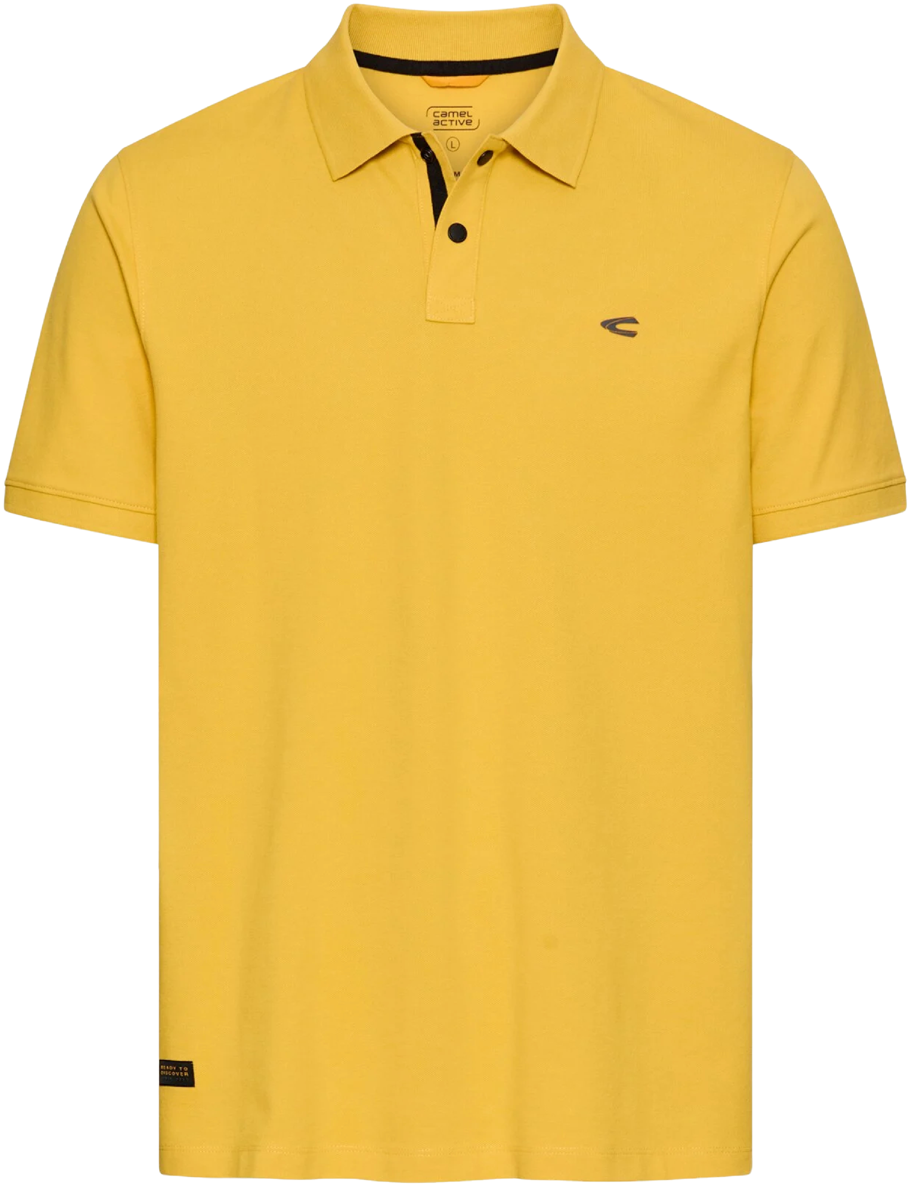 Поло чоловіче Camel Active Polos 1/2 sleeves 409920-7P01-64 M жовтефото