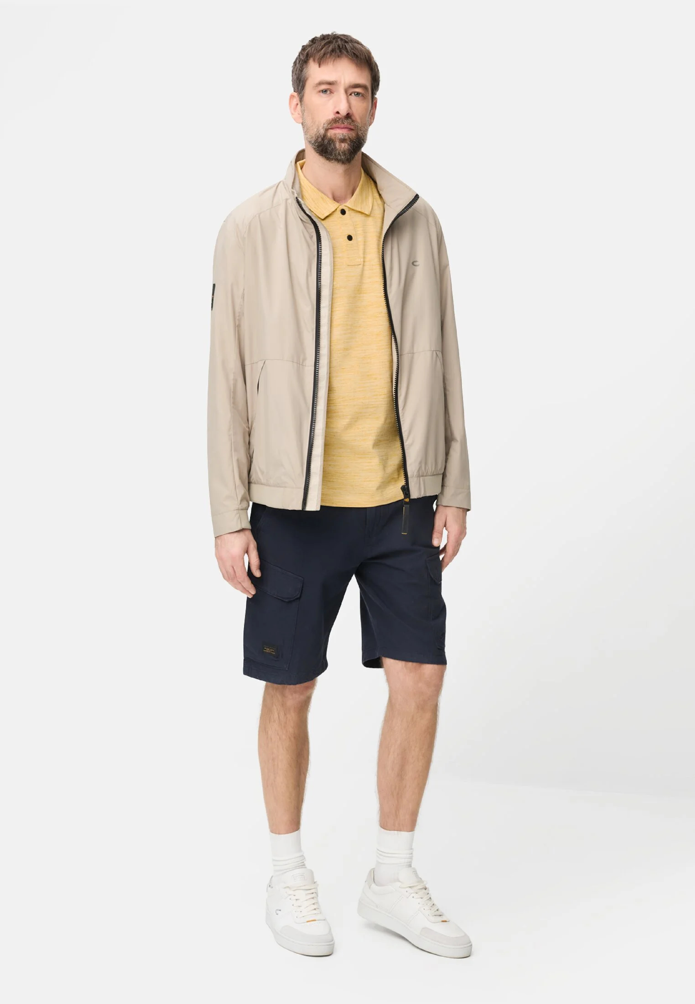 Поло чоловіче Camel Active Polos 1/2 sleeves 409920-7P25-64 XL жовтефото