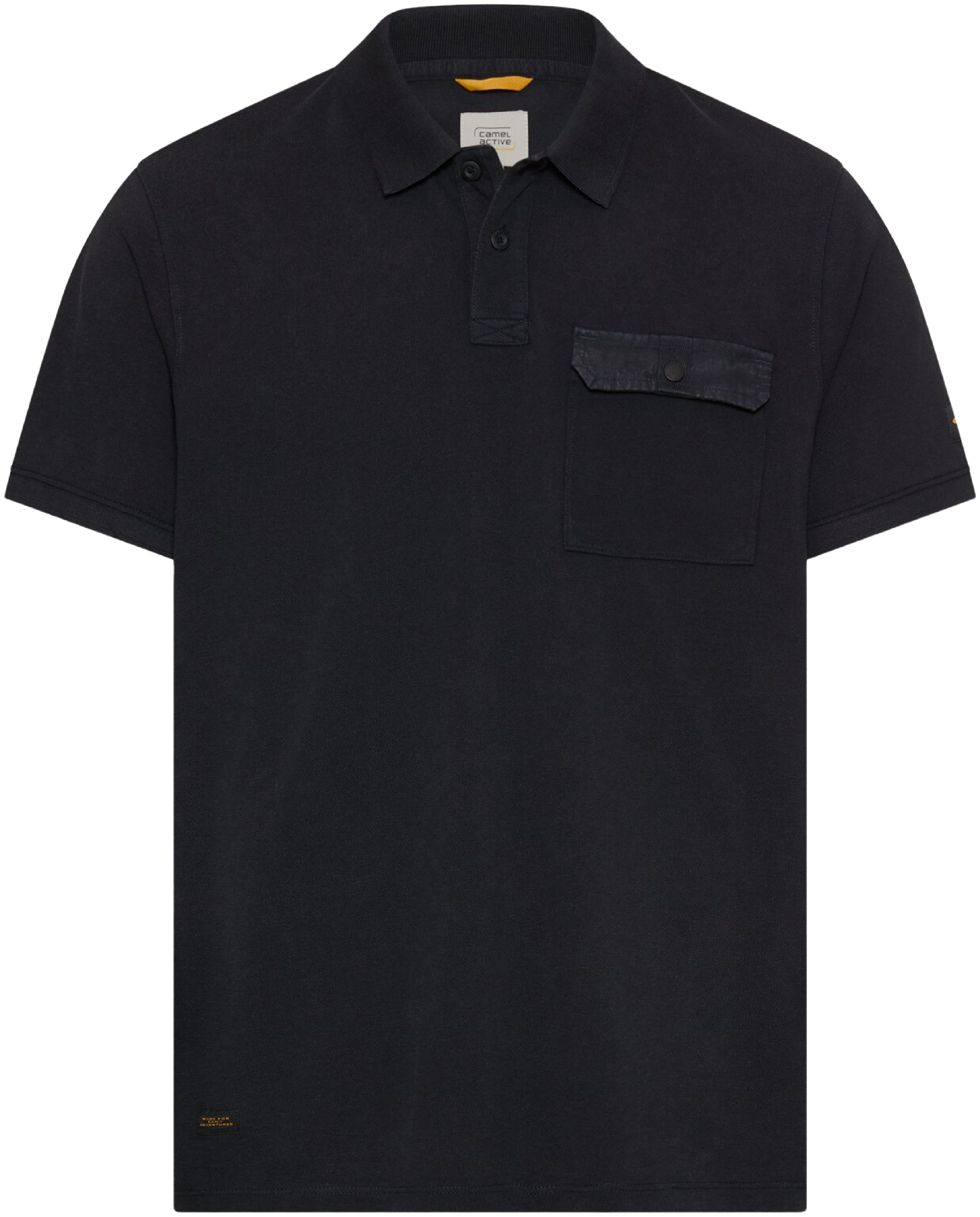Поло мужское Camel Active Polos 1/2 sleeves 409920-7P28-48 XL темно-синие фото 