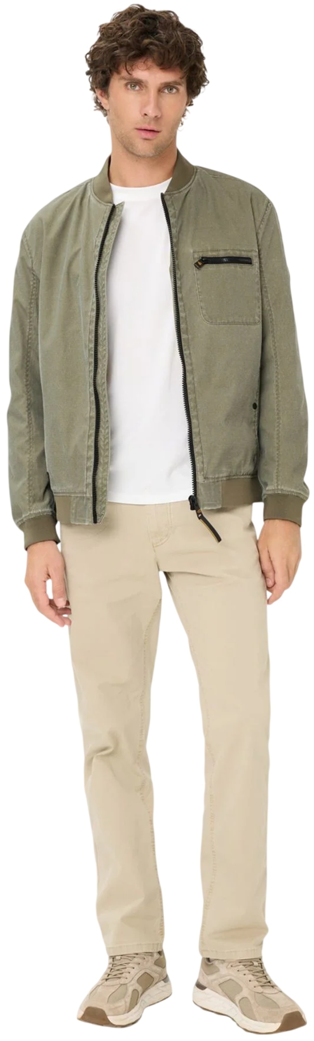 Ветровка мужская Camel Active Blousons 430470-7N86-35 58 оливковая фото 