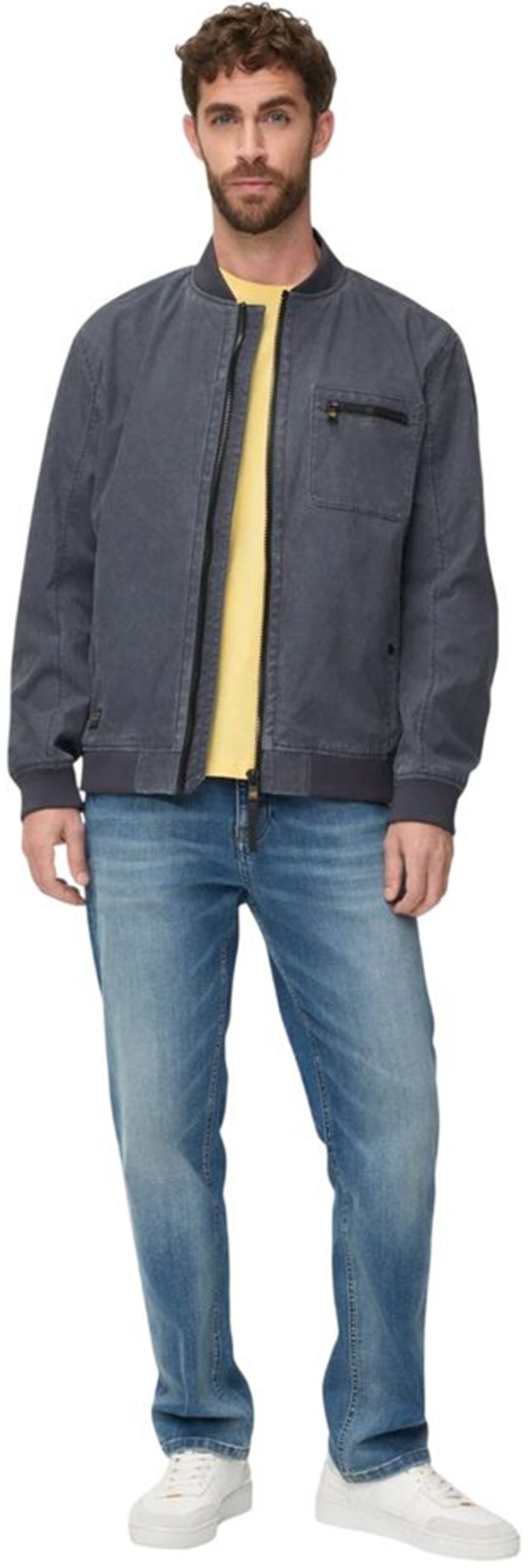 Ветровка мужская Camel Active Blousons 430470-7N86-48 54 синяя фото 