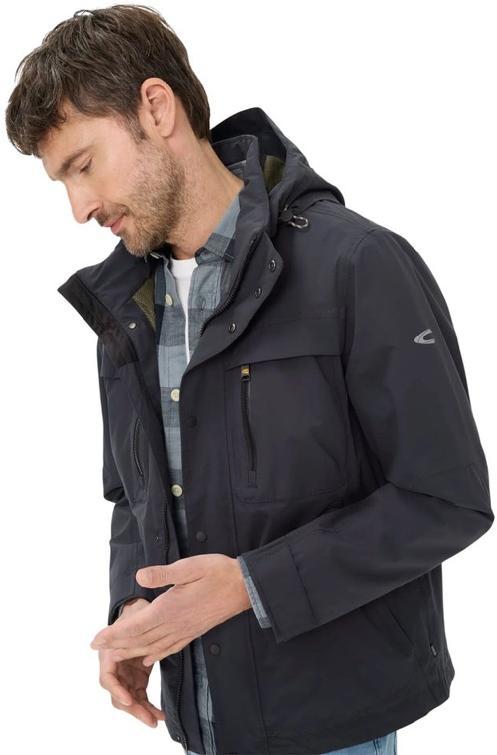 Ветровка мужская Camel Active Blousons 430614-7N07-48 52 темно-синяя фото 