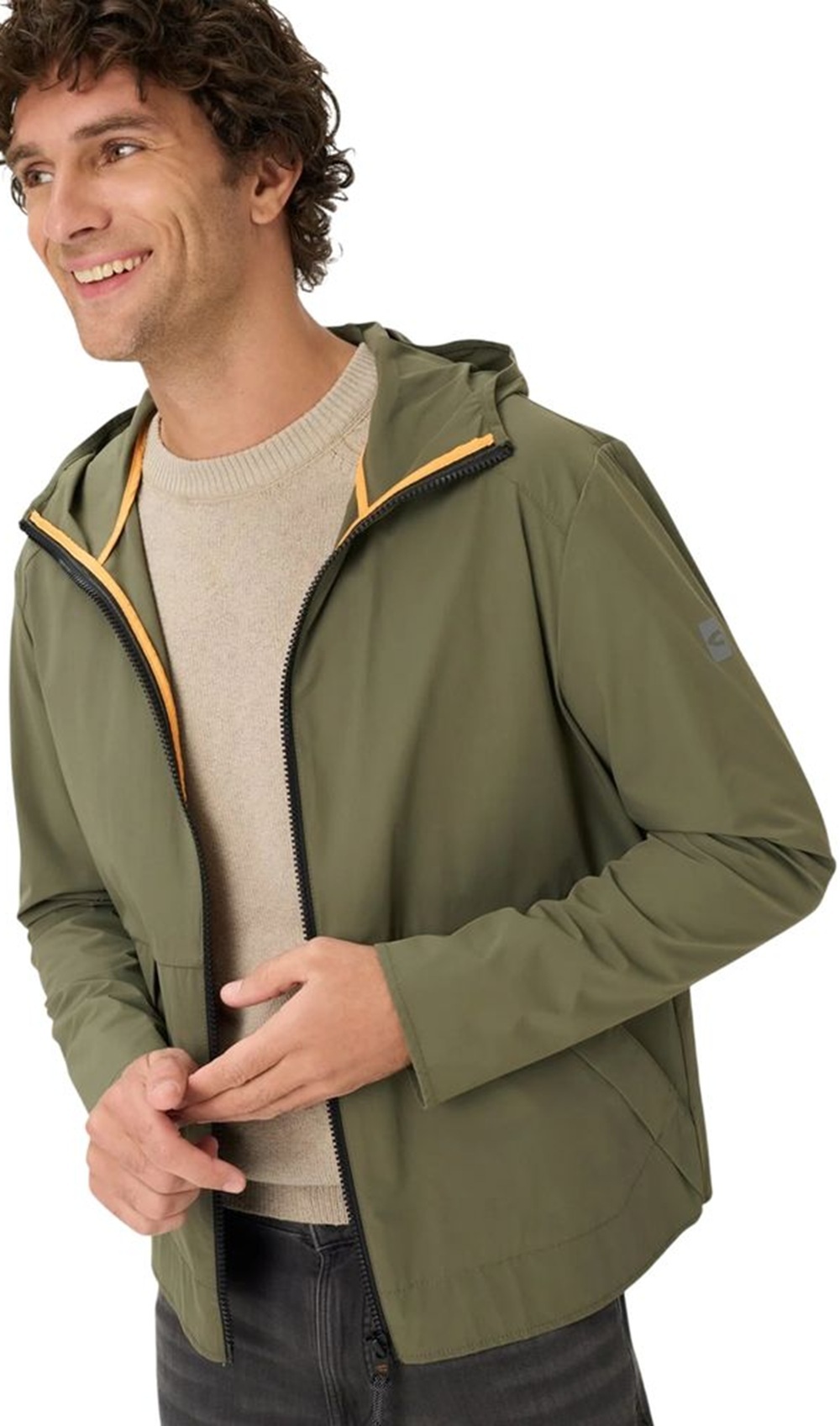Ветровка мужская Camel Active Indoor Jackets 442855-7I23-35 XL оливковая фото 