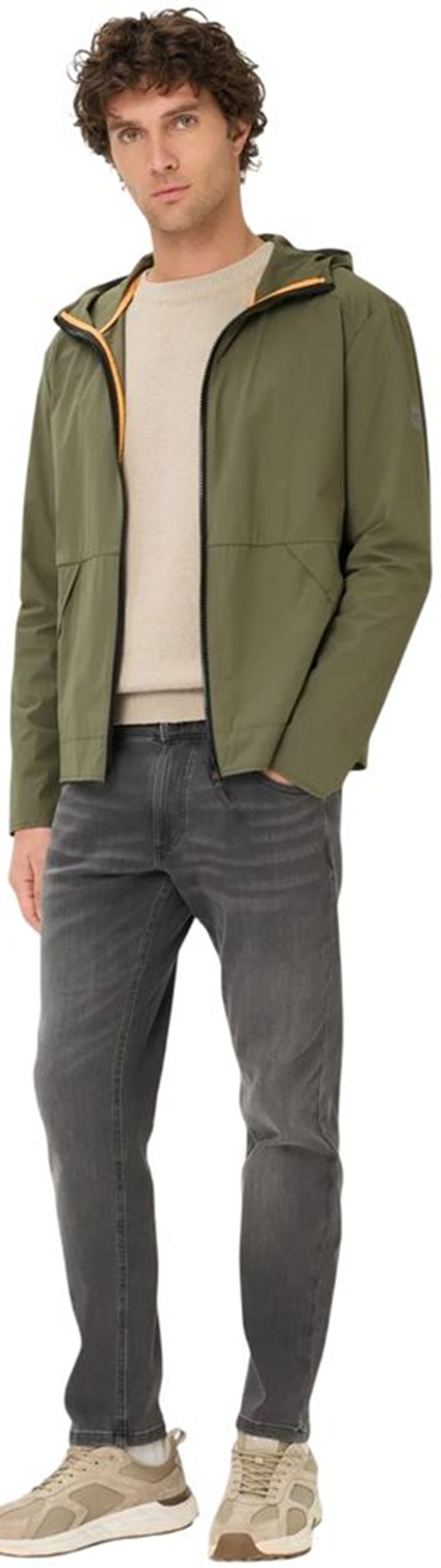 Ветровка мужская Camel Active Indoor Jackets 442855-7I23-35 XL оливковая фото 