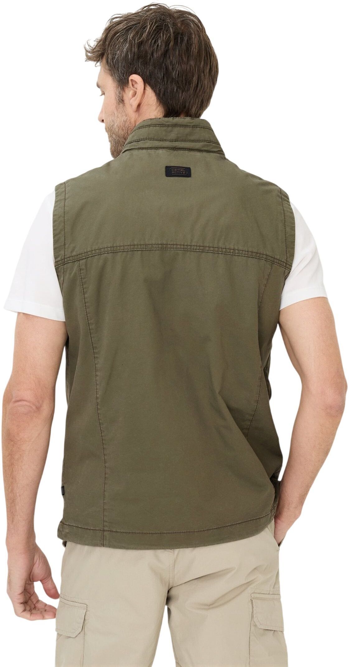 Жилет мужской Camel Active Outdoor Vests 460140-7N60-35 M оливковый фото 