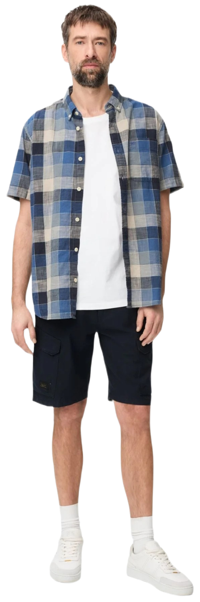 Шорти чоловічі Camel Active Bermudas / Shorts 496X12-7F11-48 38 темно-синіфото4