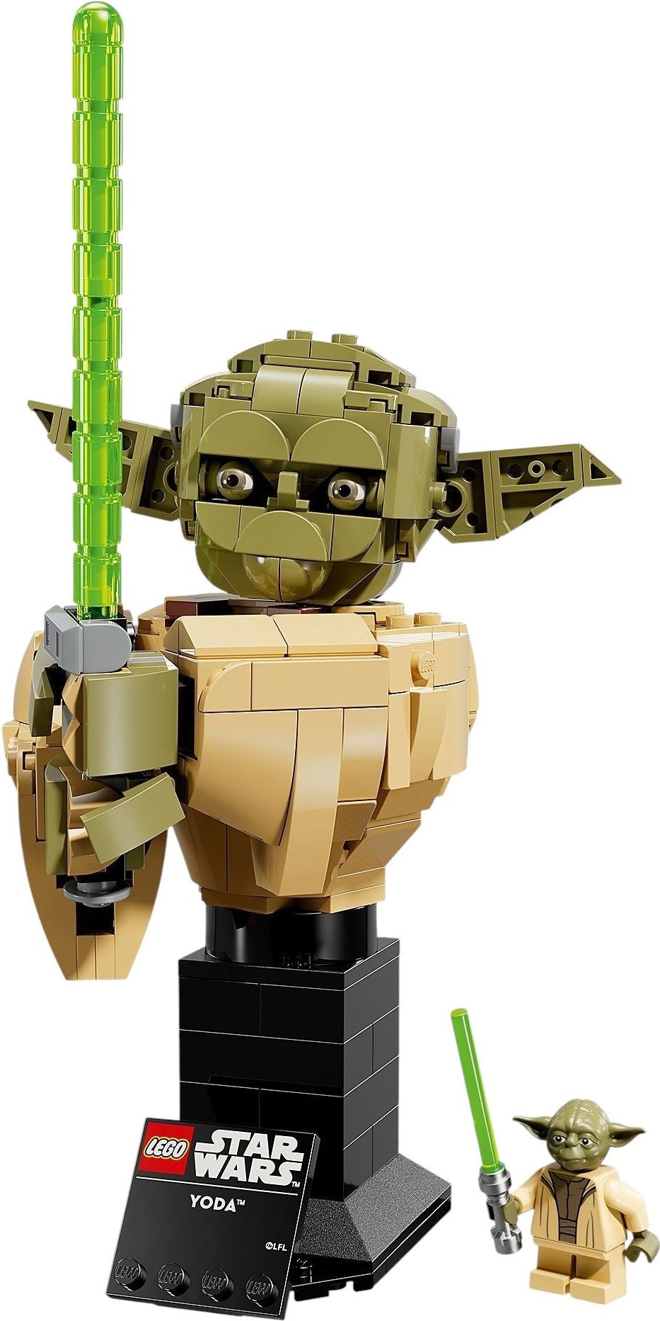 LEGO 75438 Star Wars Бюст Йоды фото 3