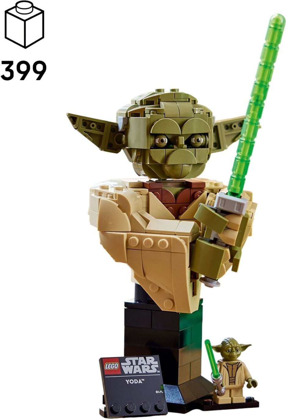 LEGO 75438 Star Wars Бюст Йоды фото 2