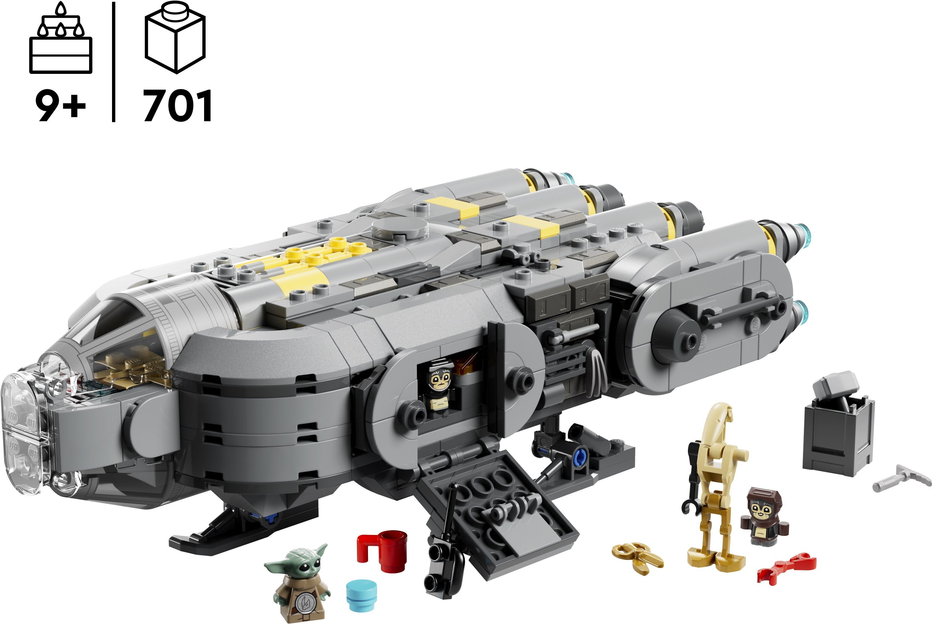 LEGO 75445 Star Wars Звездолет анзеланцев фото 