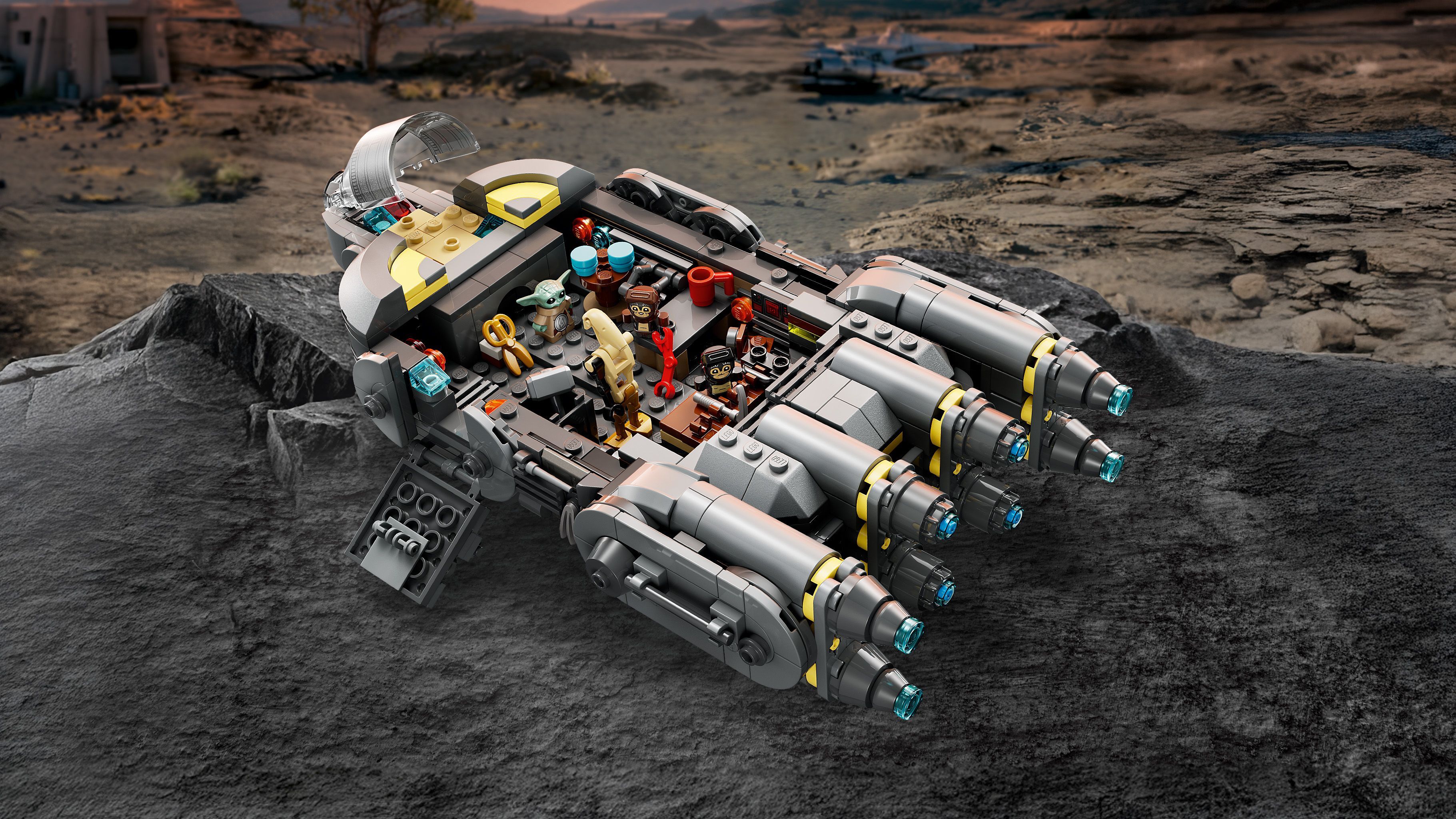 LEGO 75445 Star Wars Звездолет анзеланцев фото 