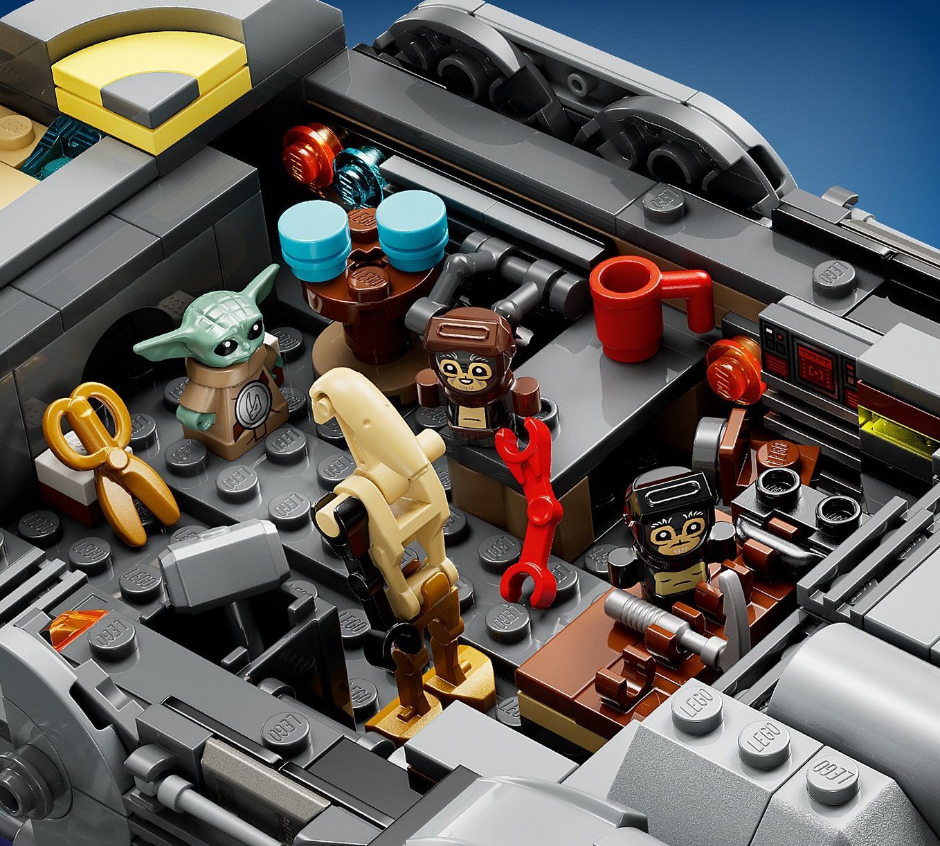 LEGO 75445 Star Wars Звездолет анзеланцев фото 