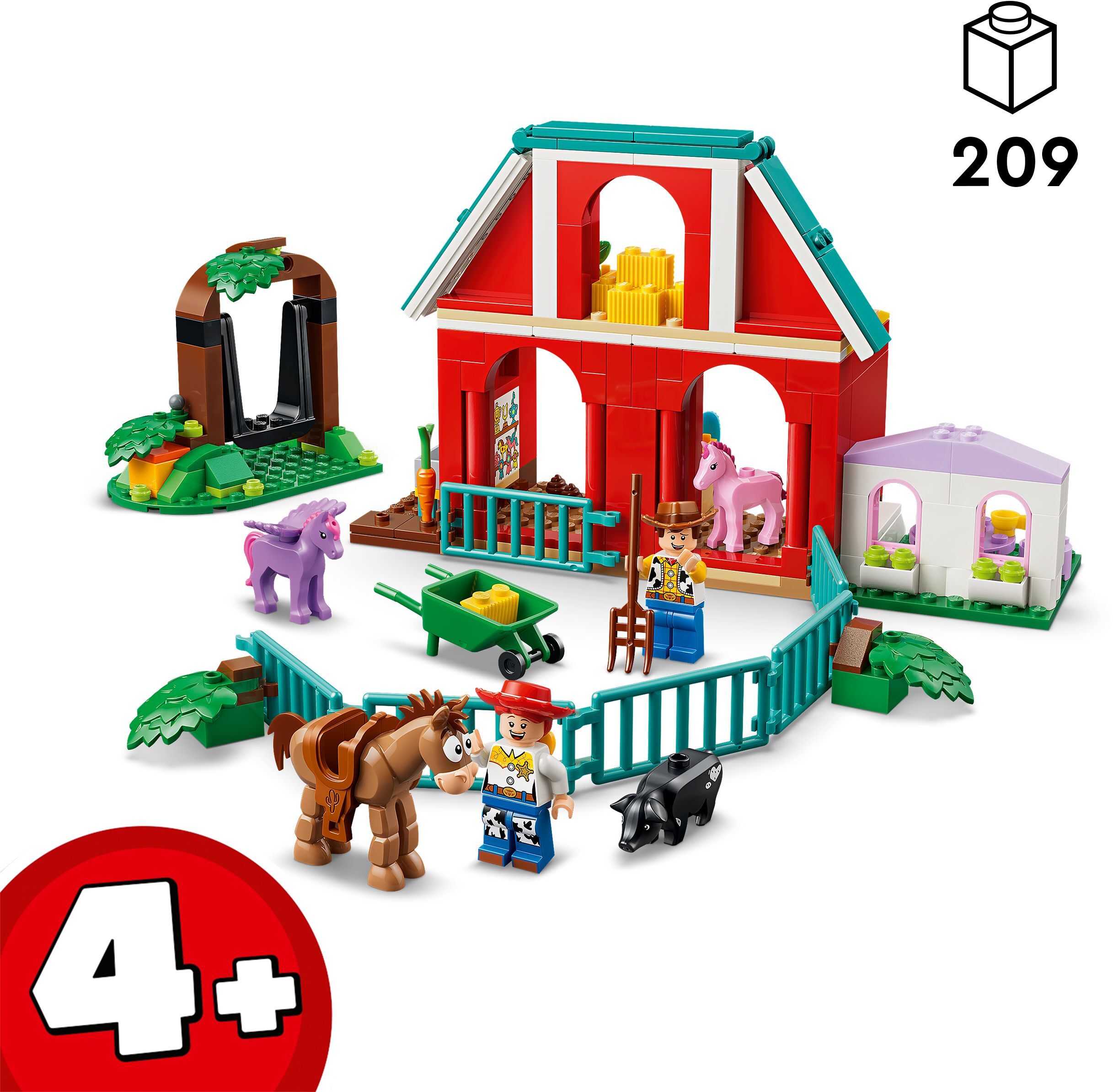 LEGO 43304 Disney Pixar Ранчо коней Блейза фото2