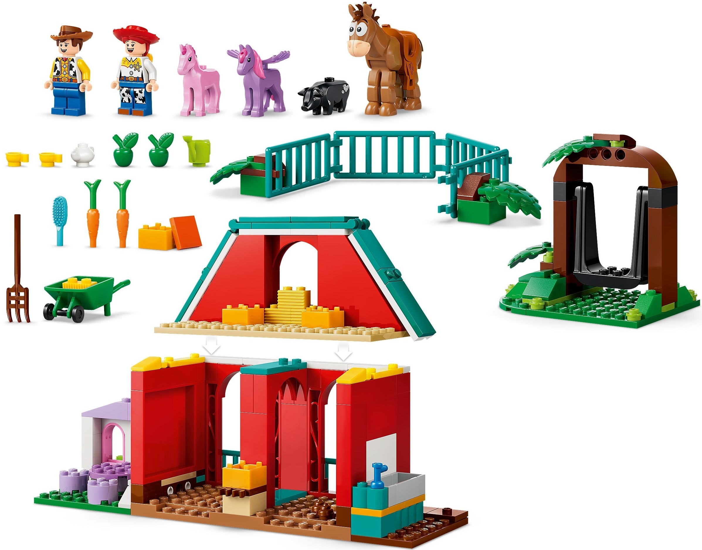 LEGO 43304 Disney Pixar Ранчо коней Блейза фото3