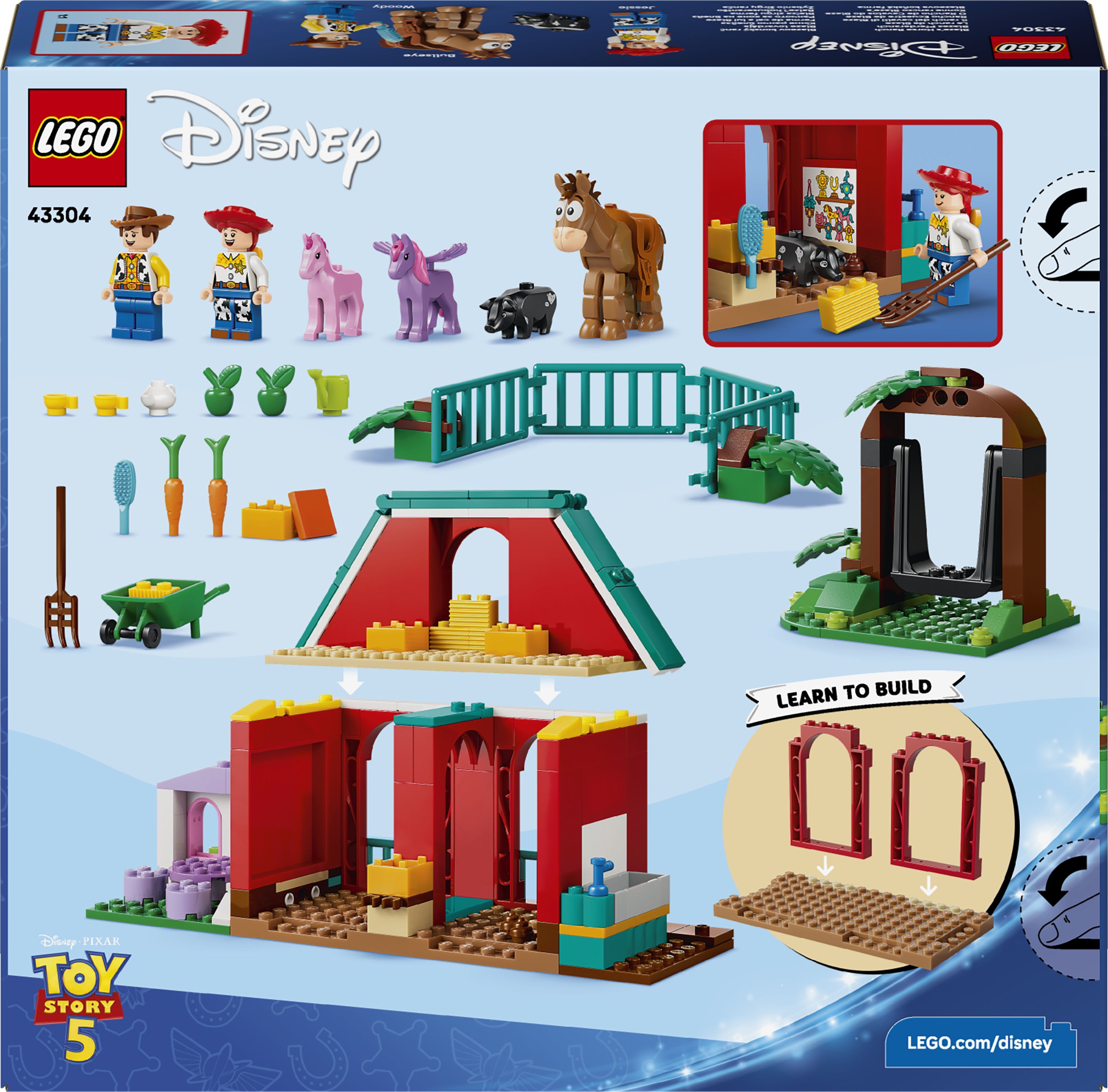 LEGO 43304 Disney Pixar Ранчо коней Блейза фото15