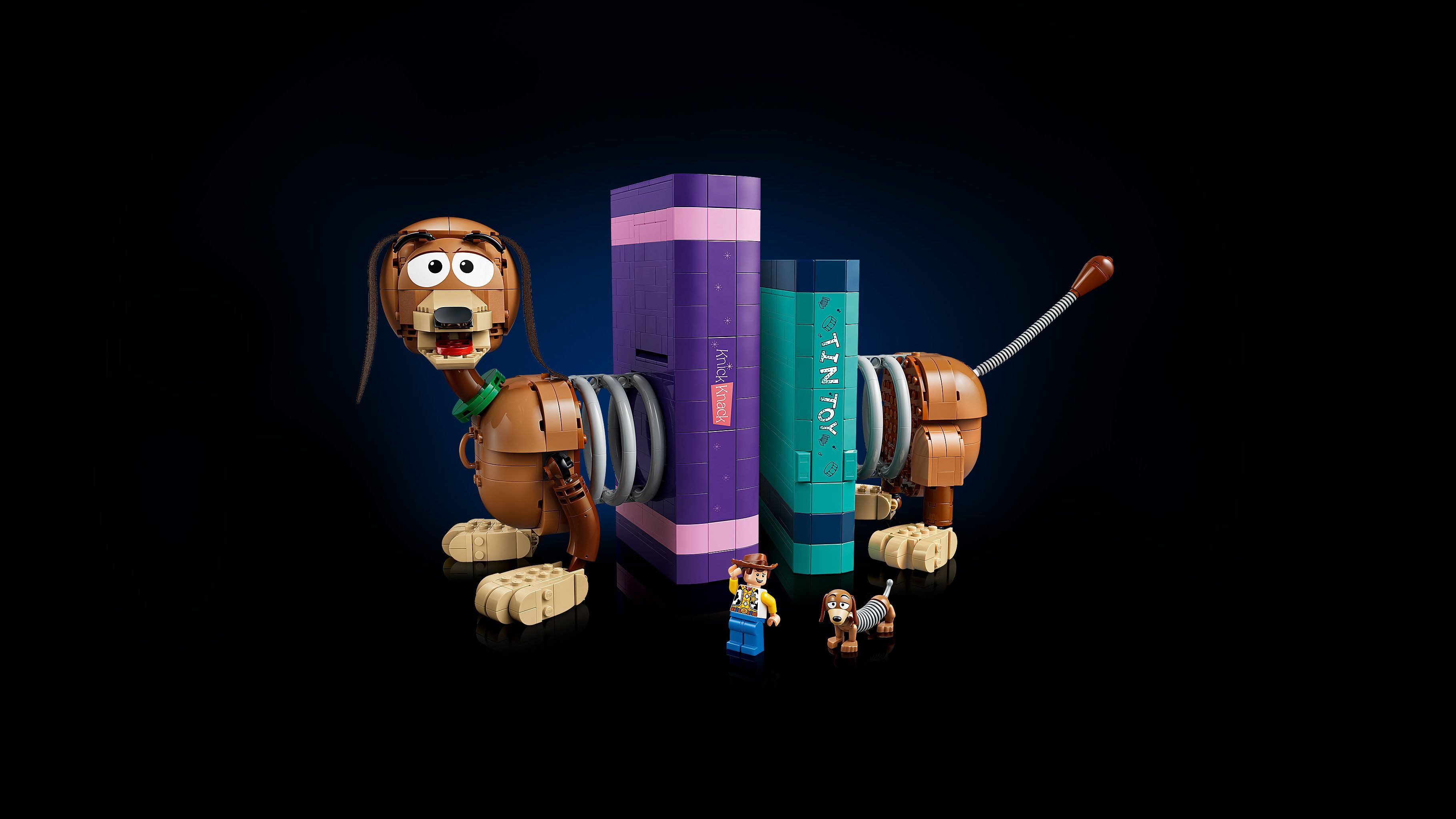 LEGO 43301 Книжные подставки Собачка Слинки из История игрушек фото13