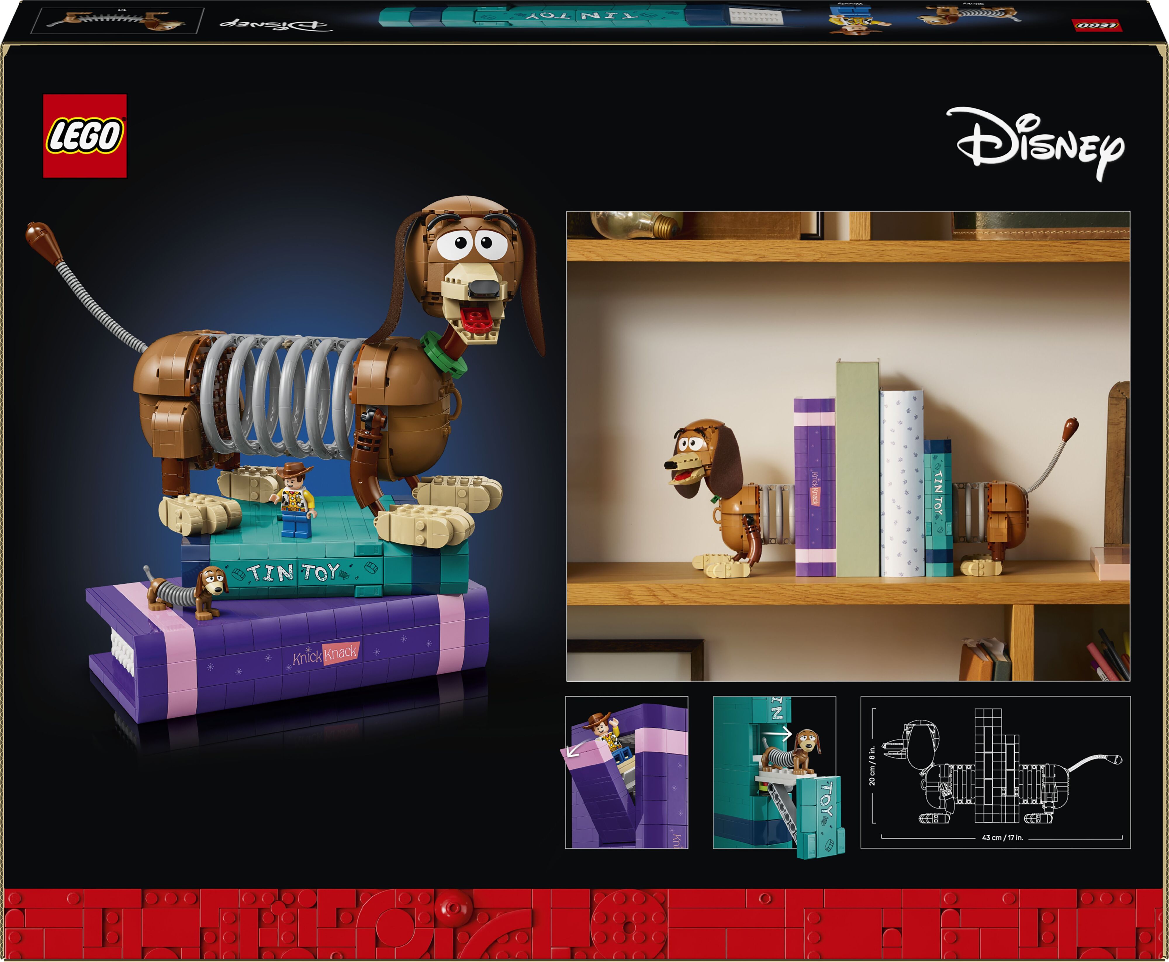 LEGO 43301 Книжные подставки Собачка Слинки из История игрушек фото16