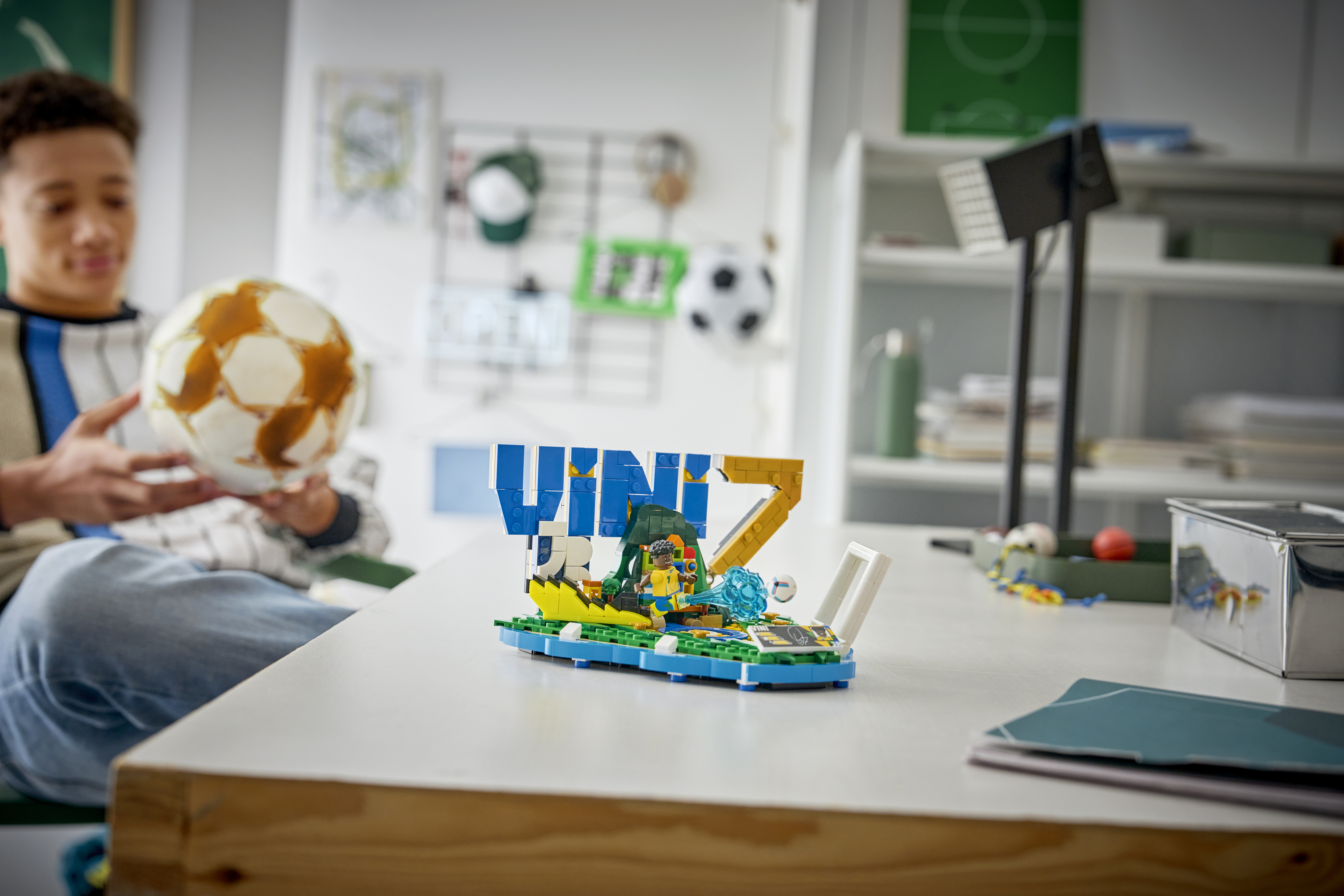 LEGO 43027 Editions Football Винисиус Жуниор – лучшие моменты футбольных матчей фото 