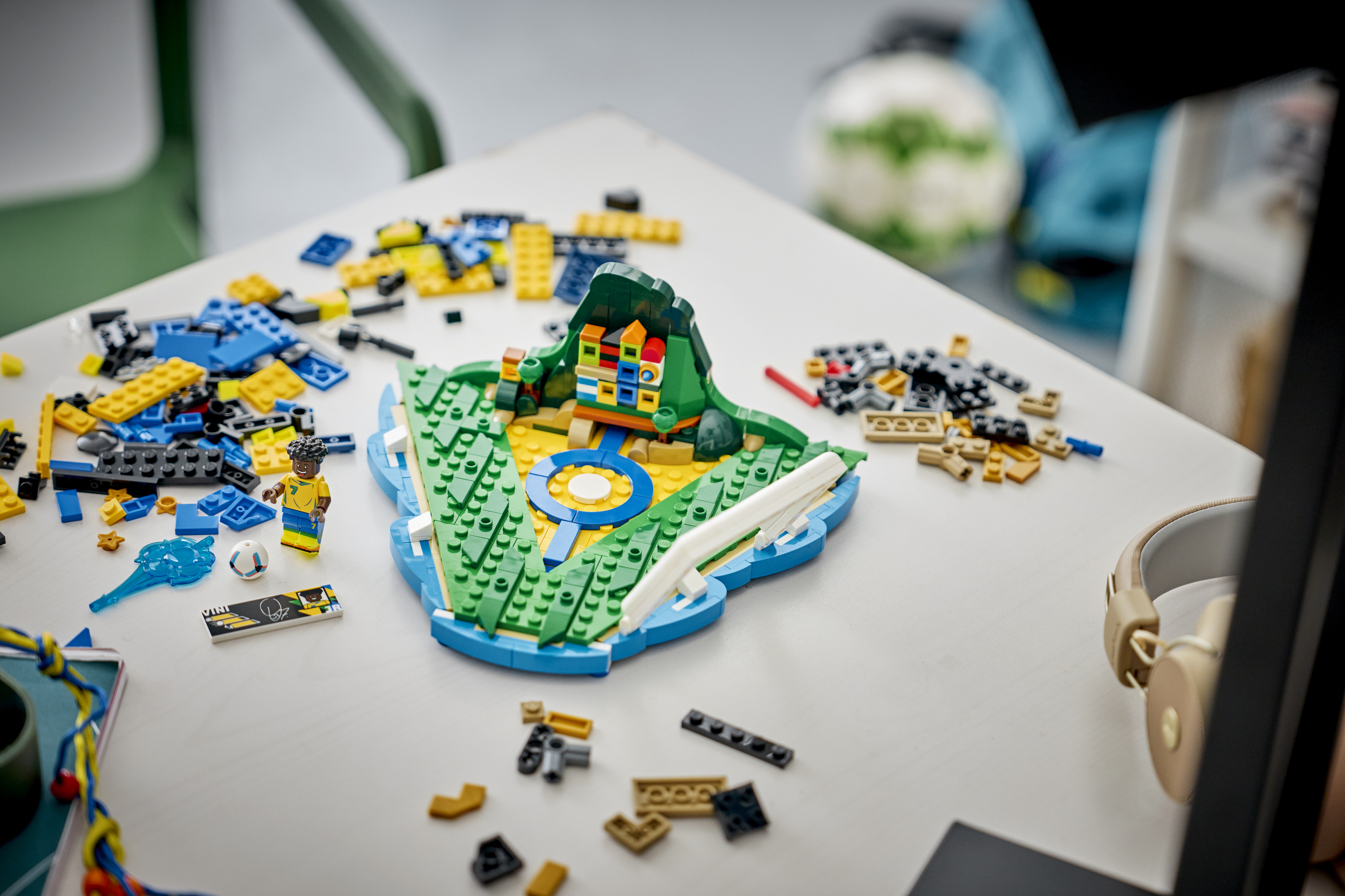 LEGO 43027 Editions Football Винисиус Жуниор – лучшие моменты футбольных матчей фото 