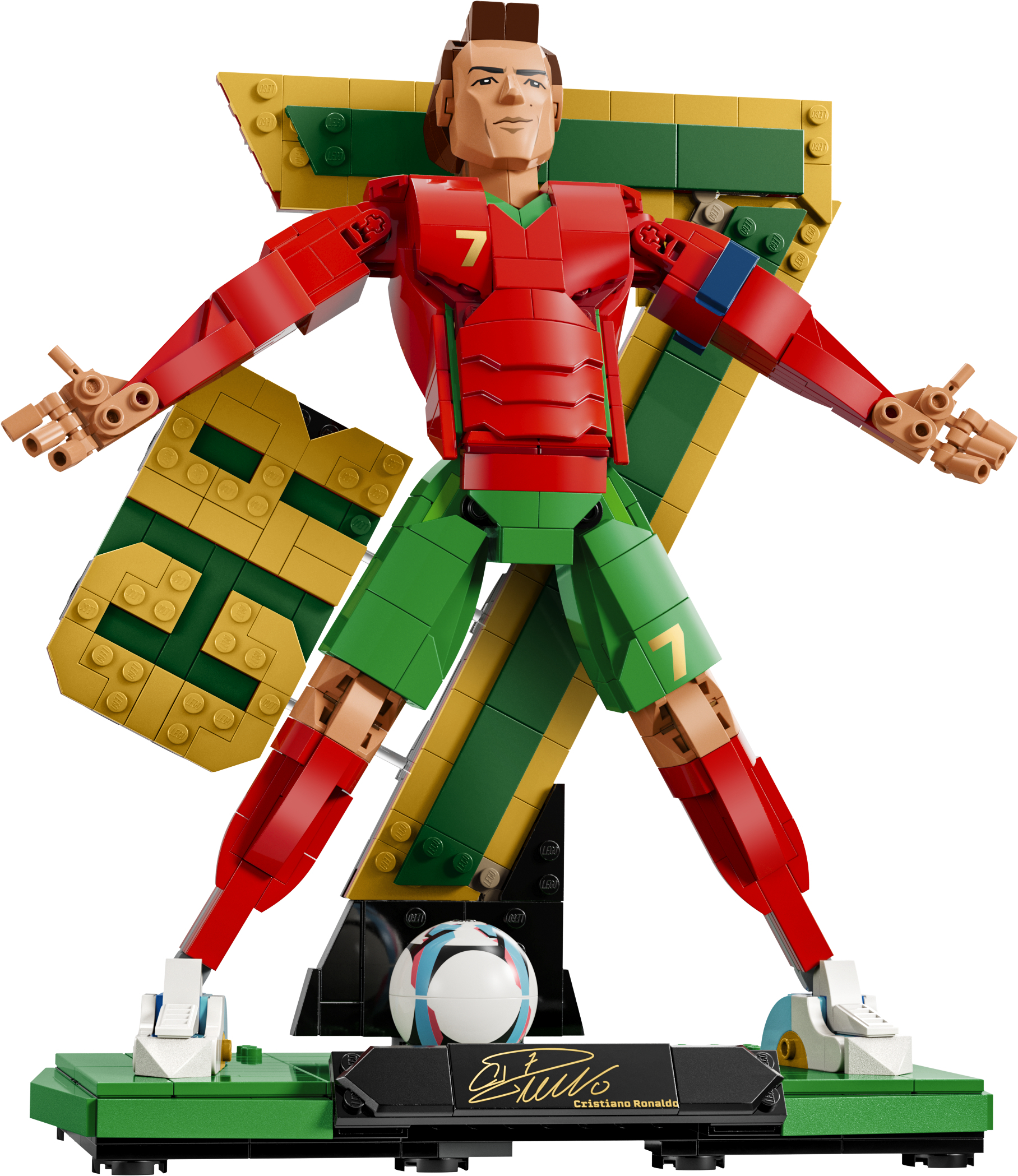 LEGO 43016 Editions Football Криштиану Роналду – легенда футбола фото 