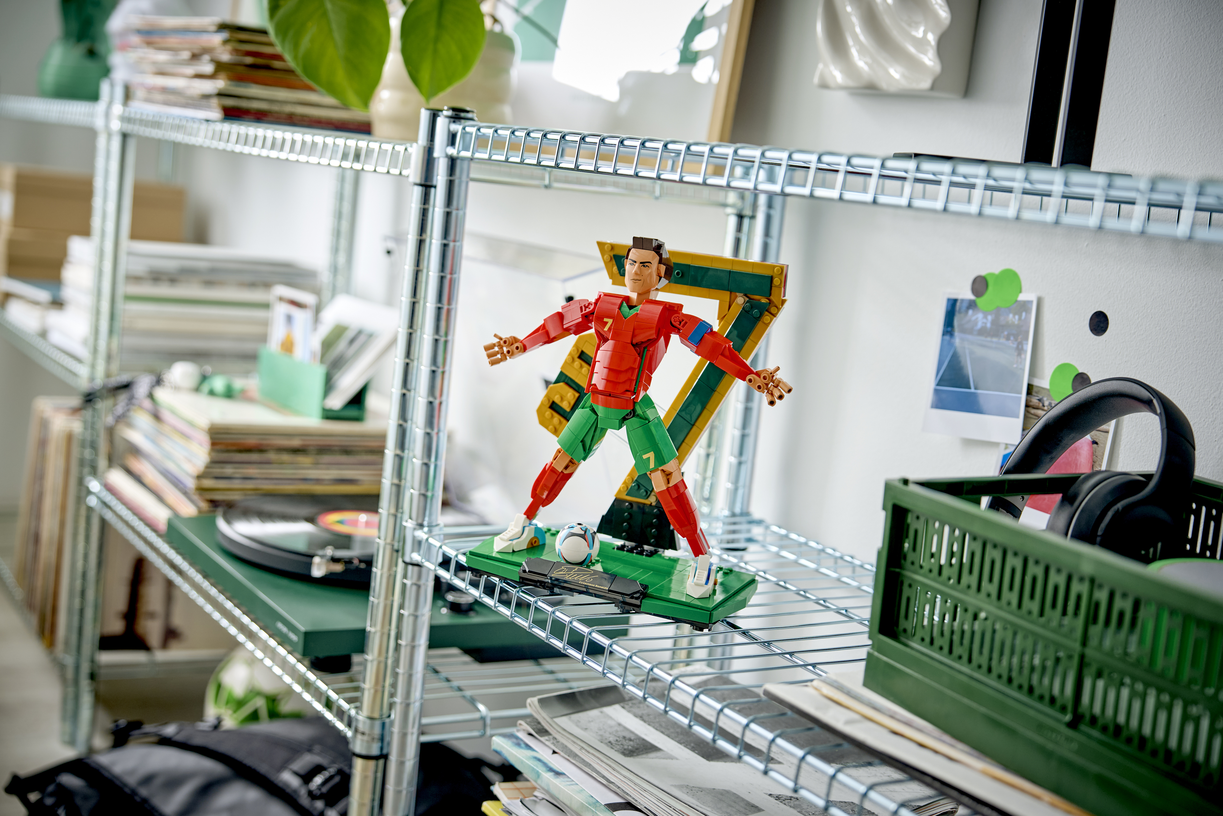 LEGO 43016 Editions Football Криштиану Роналду – легенда футбола фото 