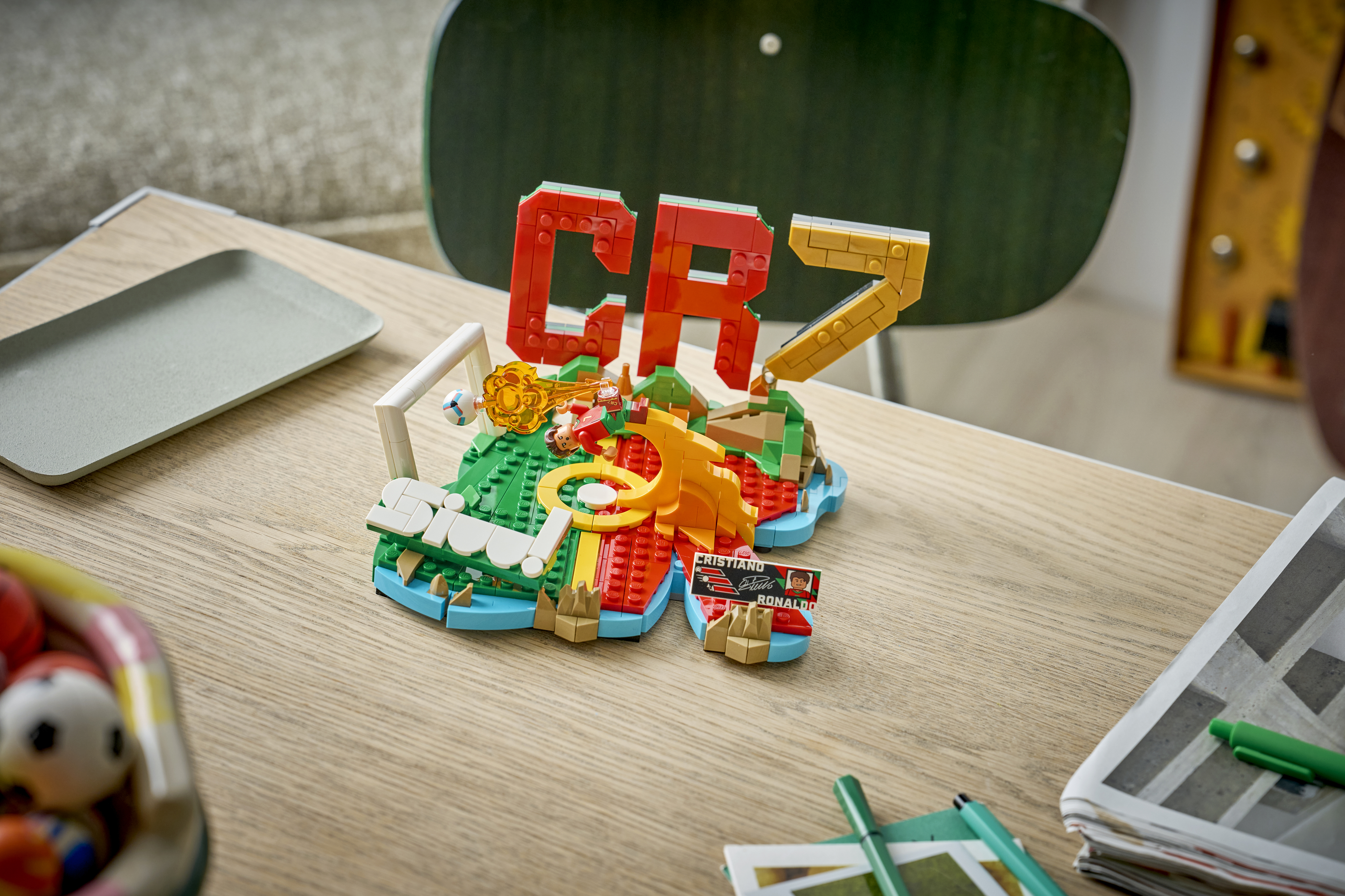 LEGO 43012 Editions Football Кріштіану Роналду — найкращі моменти футбольних матчівфото