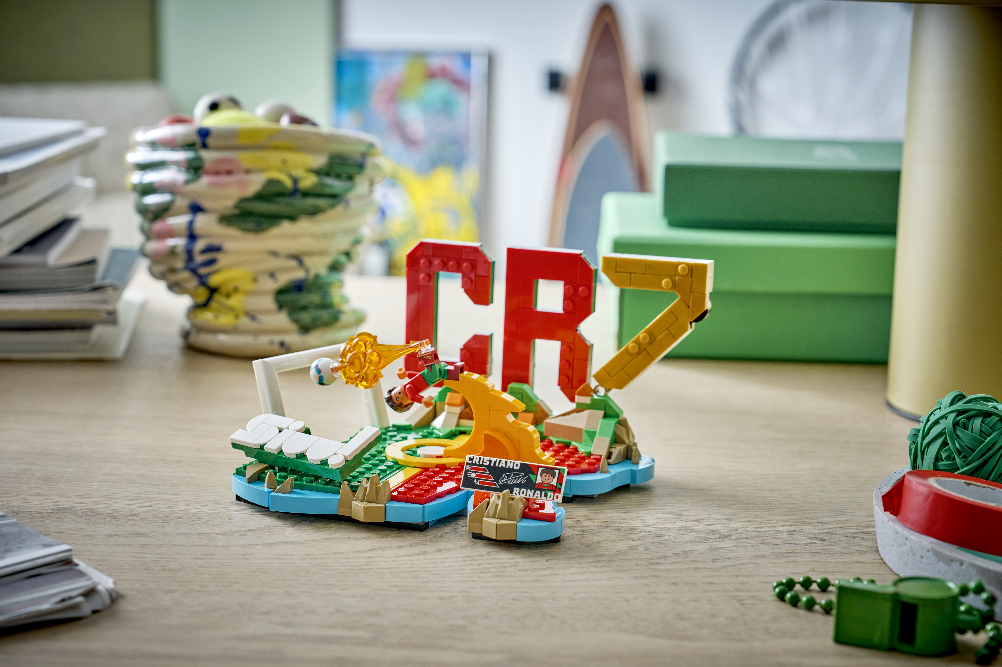 LEGO 43012 Editions Football Кріштіану Роналду — найкращі моменти футбольних матчівфото