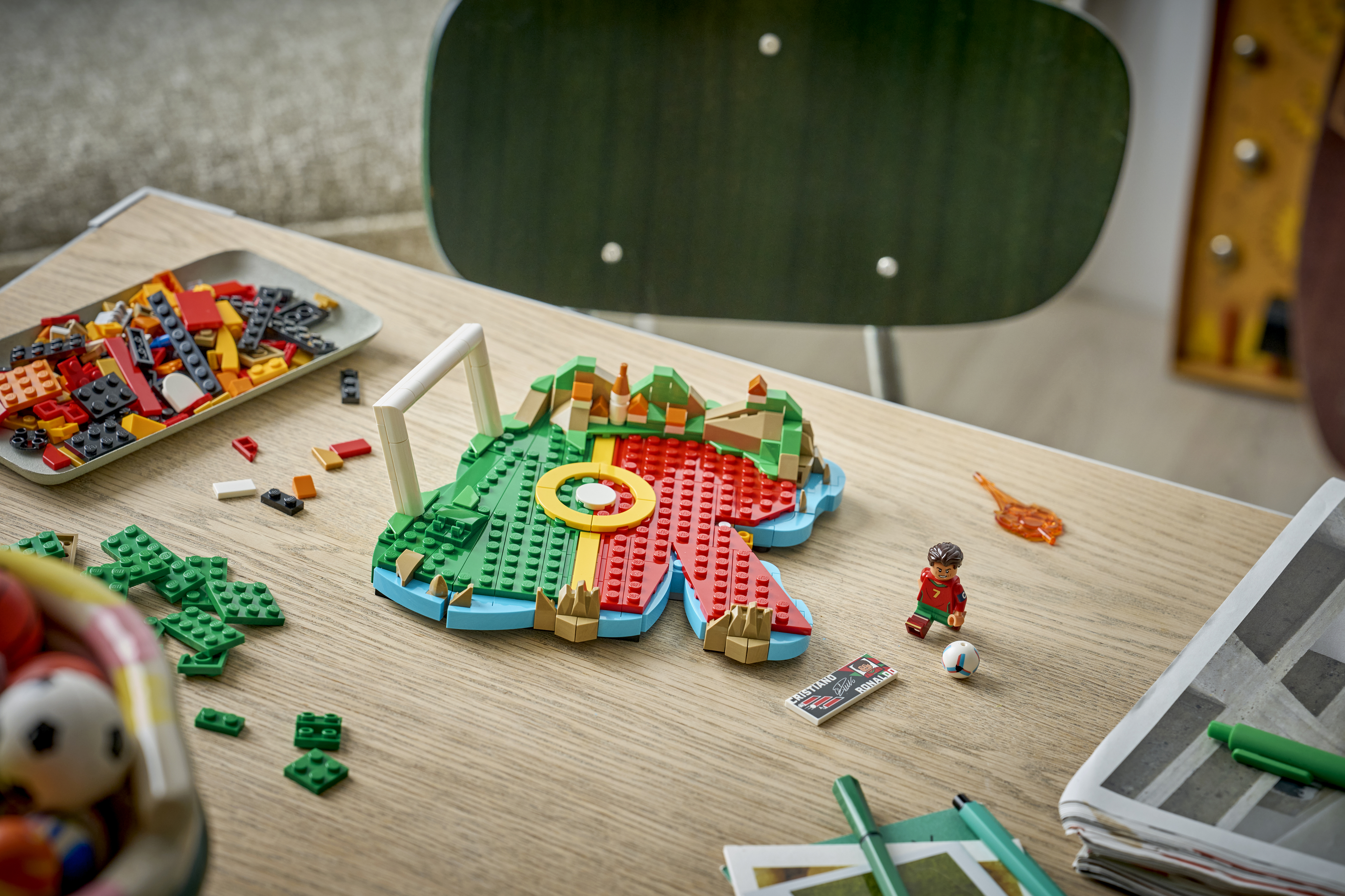 LEGO 43012 Editions Football Кріштіану Роналду — найкращі моменти футбольних матчівфото