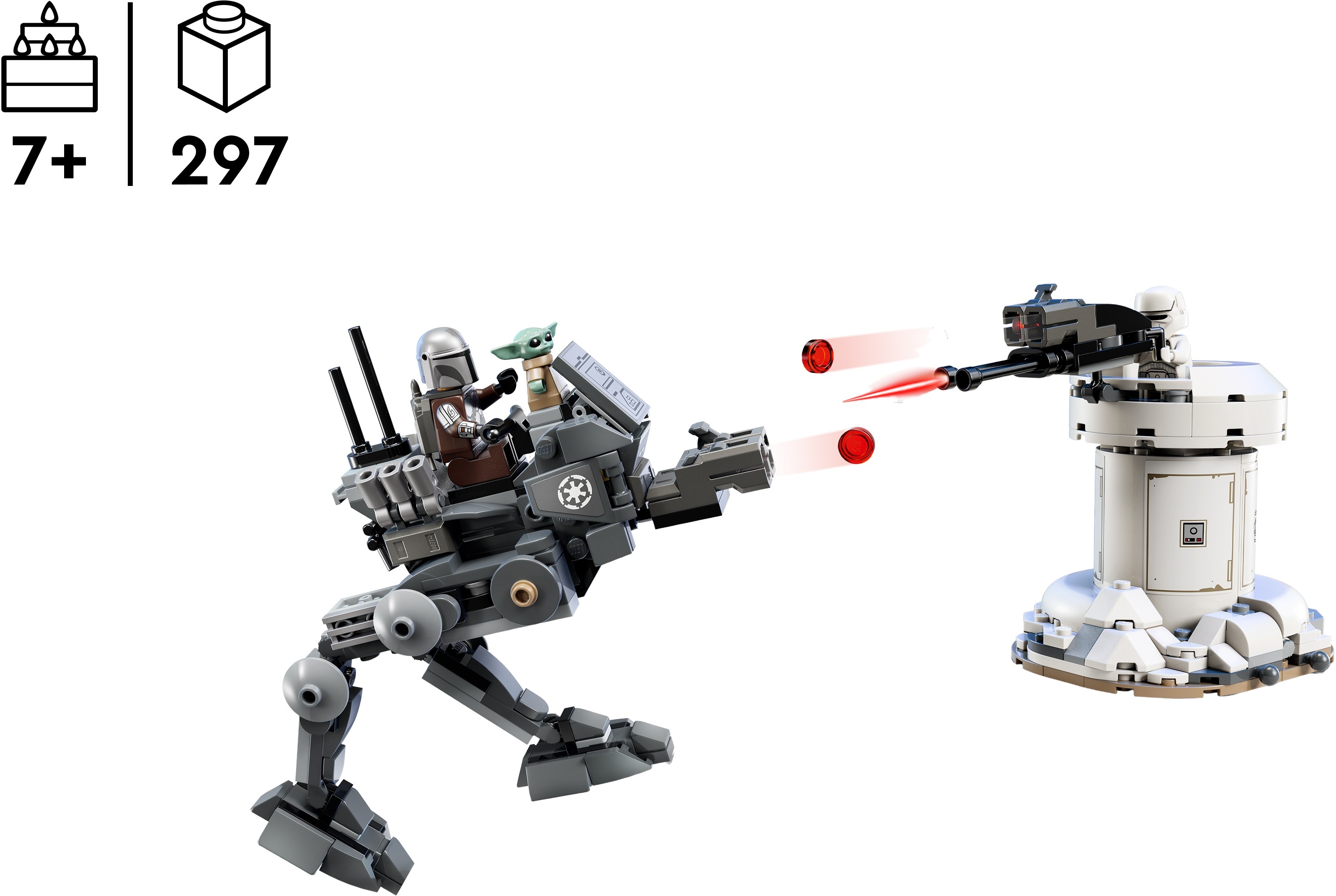 LEGO 75444 Star Wars Атака AT-RT фото 