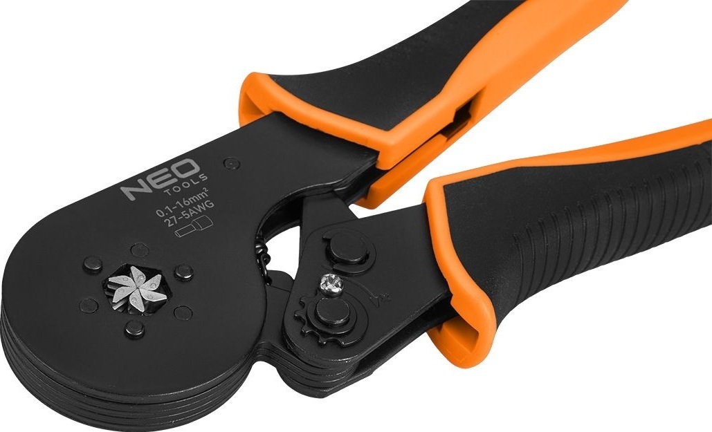Клещи обжимные Neo Tools для концевых гильз 0,1-16мм2, 200мм (01-548) фото 2