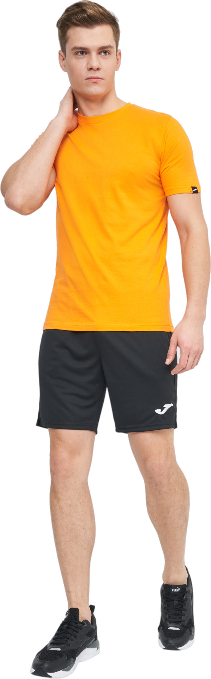 Спортивные шорты мужские JOMA Drive 100438.100 XL черные фото 