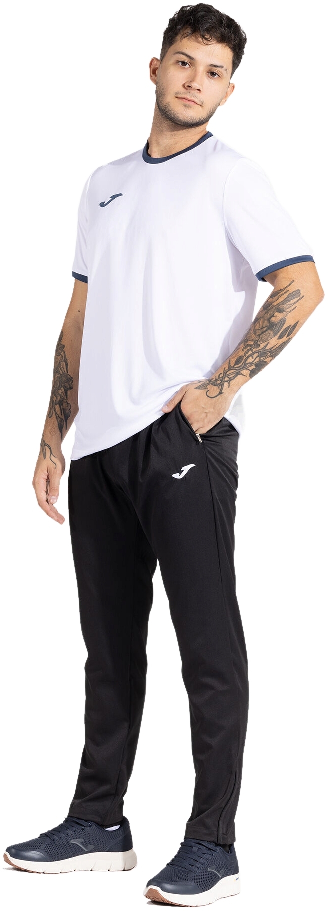 Спортивные штаны мужские JOMA Cannes II 101112.100 M черные фото 