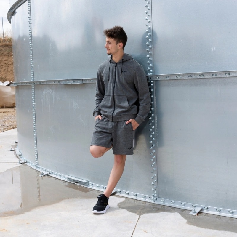 Спортивные шорты мужские JOMA Urban Street 102306.250 S серые фото 