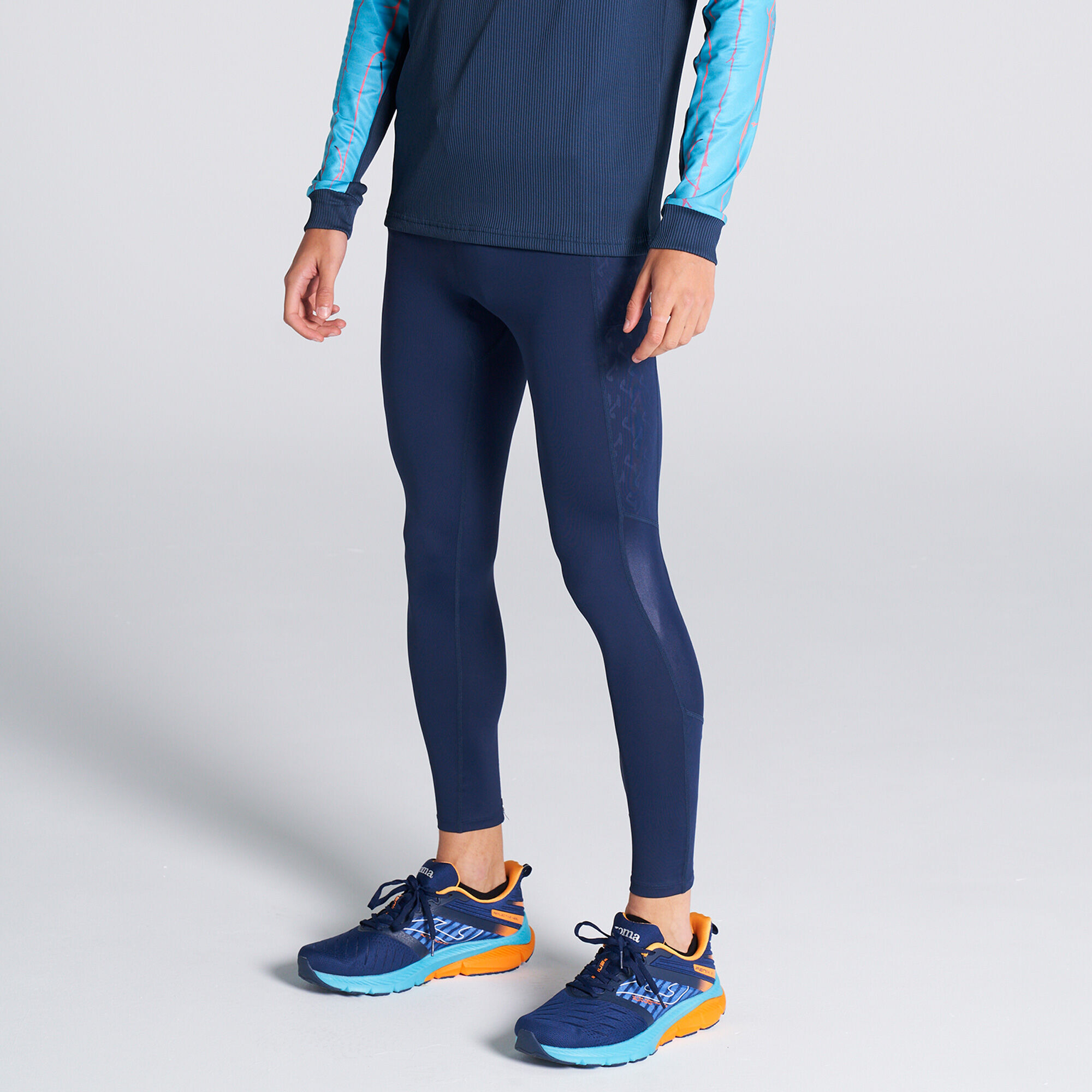 Тайтсы мужские Joma Elite IX 700026.300 M темно-синие фото 