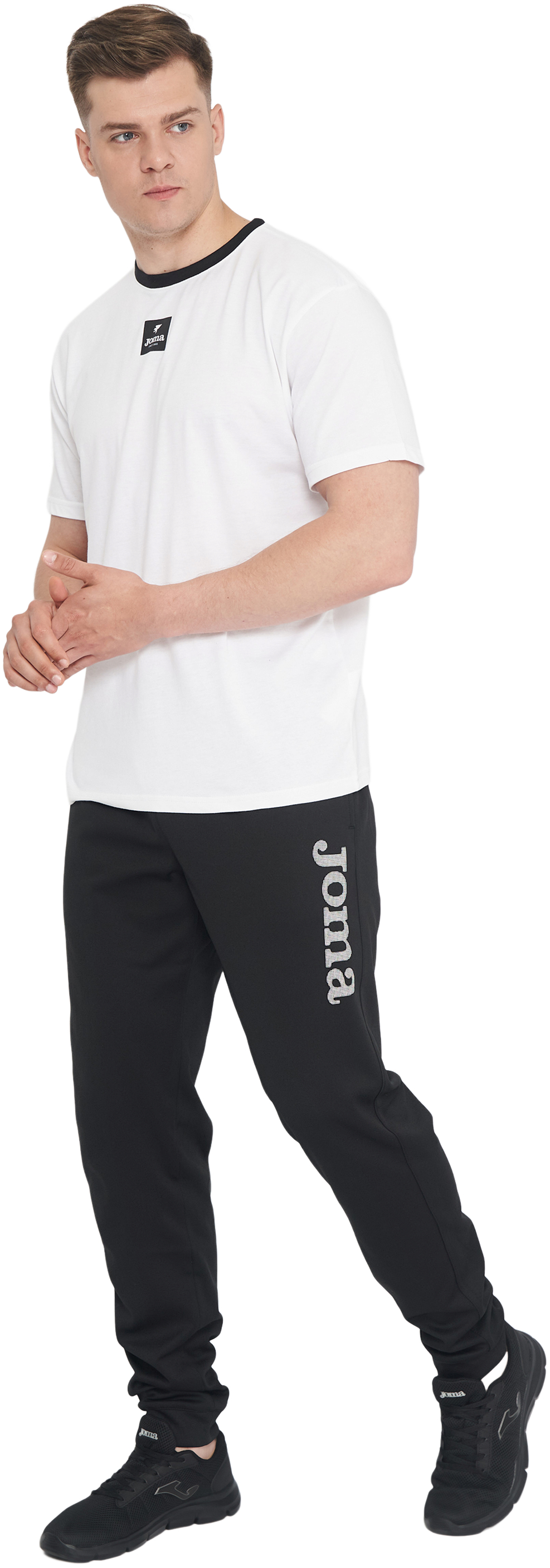 Спортивні штани чоловічі JOMA Suez 9016P13.10 XL чорніфото
