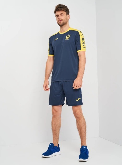 Спортивні шорти чоловічі JOMA Football Ukraine AT102369A331 S темно-синіфото6