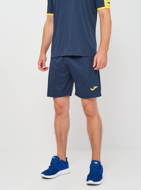 Спортивні шорти чоловічі JOMA Football Ukraine AT102369A331 S темно-синіфото5