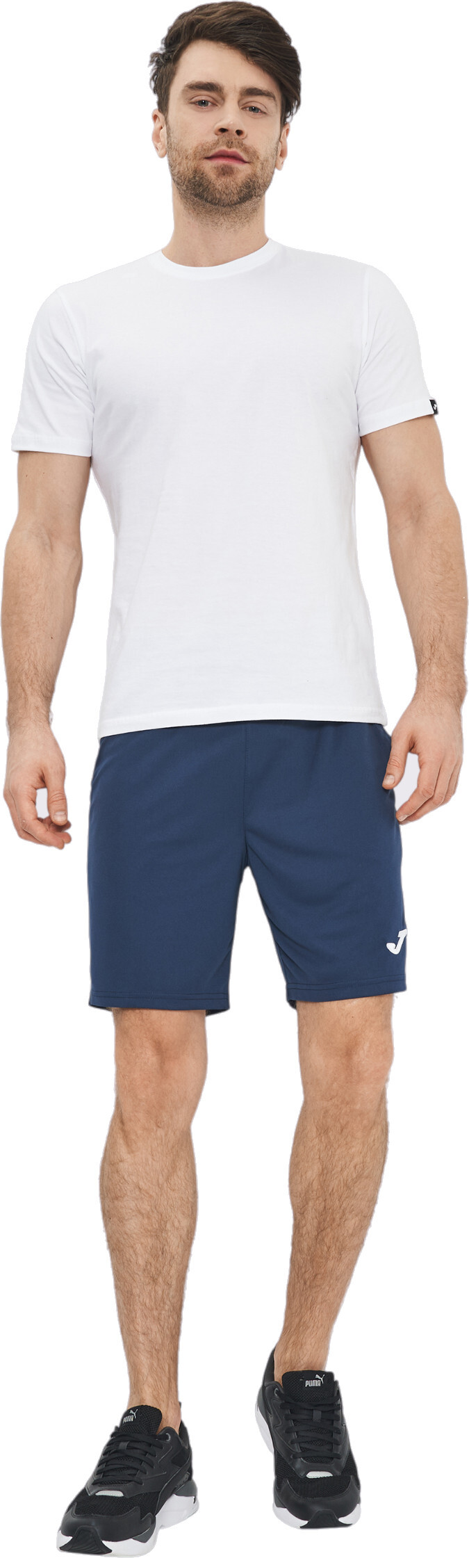 Спортивные шорты мужские JOMA Drive 100438.331 XL темно-синие фото 