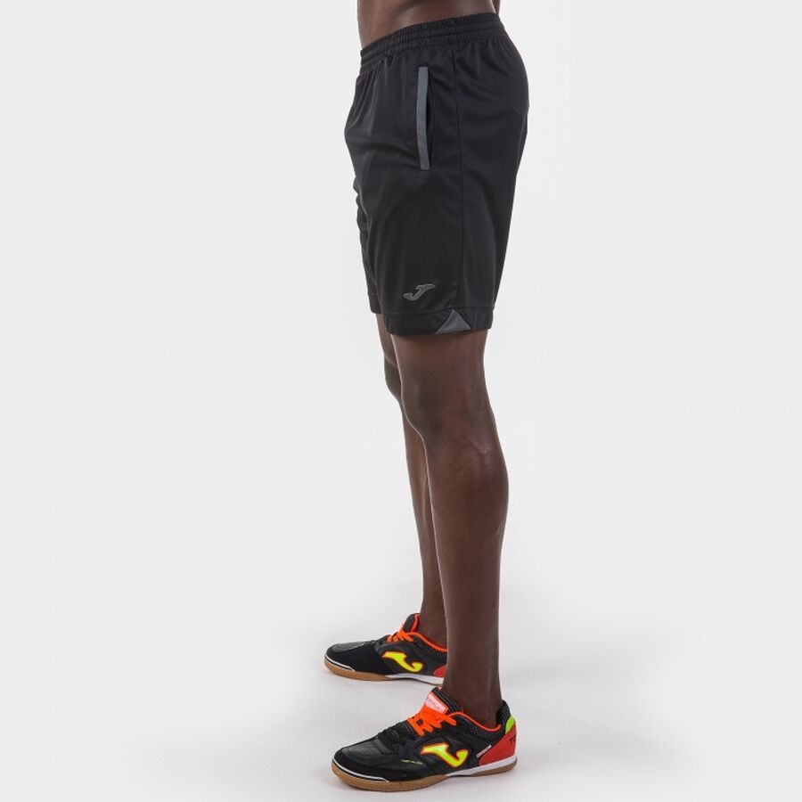 Спортивные шорты мужские JOMA Miami 100785.100 L черные фото 