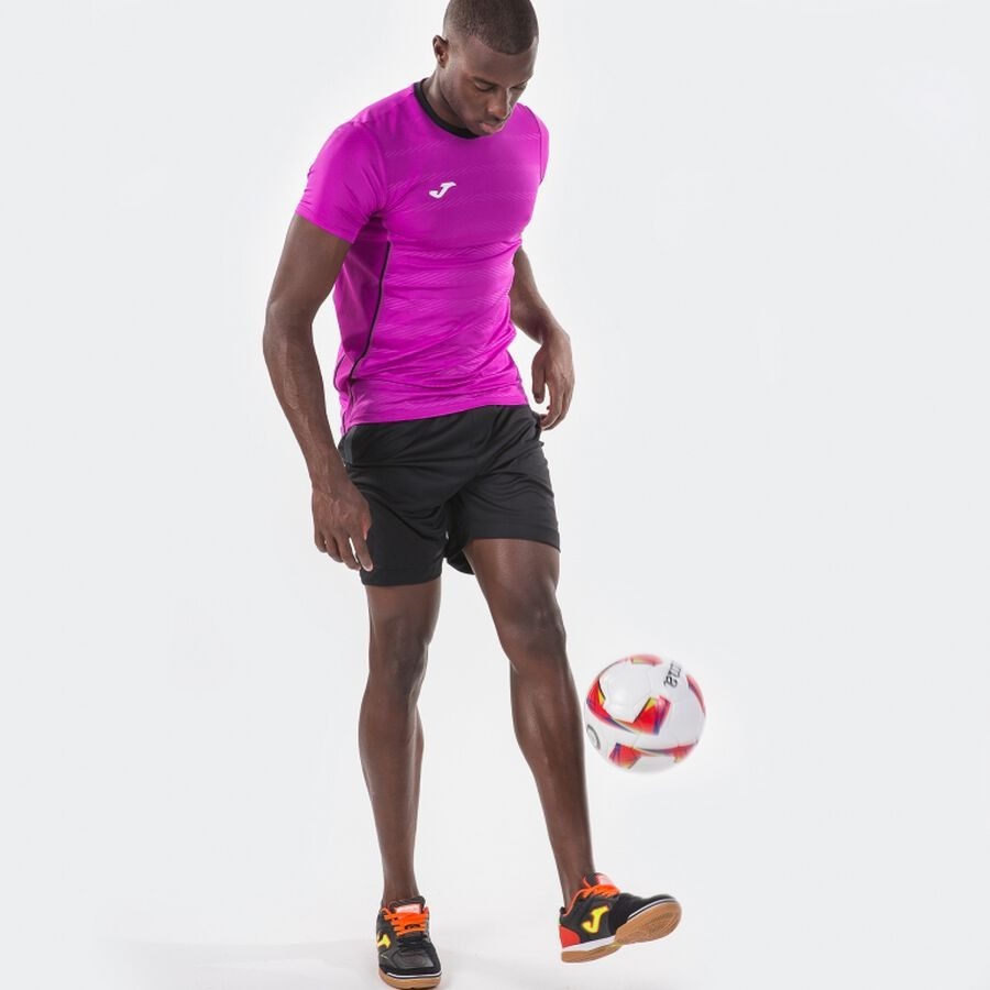 Спортивные шорты мужские JOMA Miami 100785.100 XL черные фото 