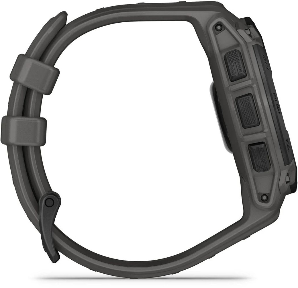 Смарт-часы Garmin Instinct E 45 mm Black Bezel with Charcoal Band (010-02933-00) фото 