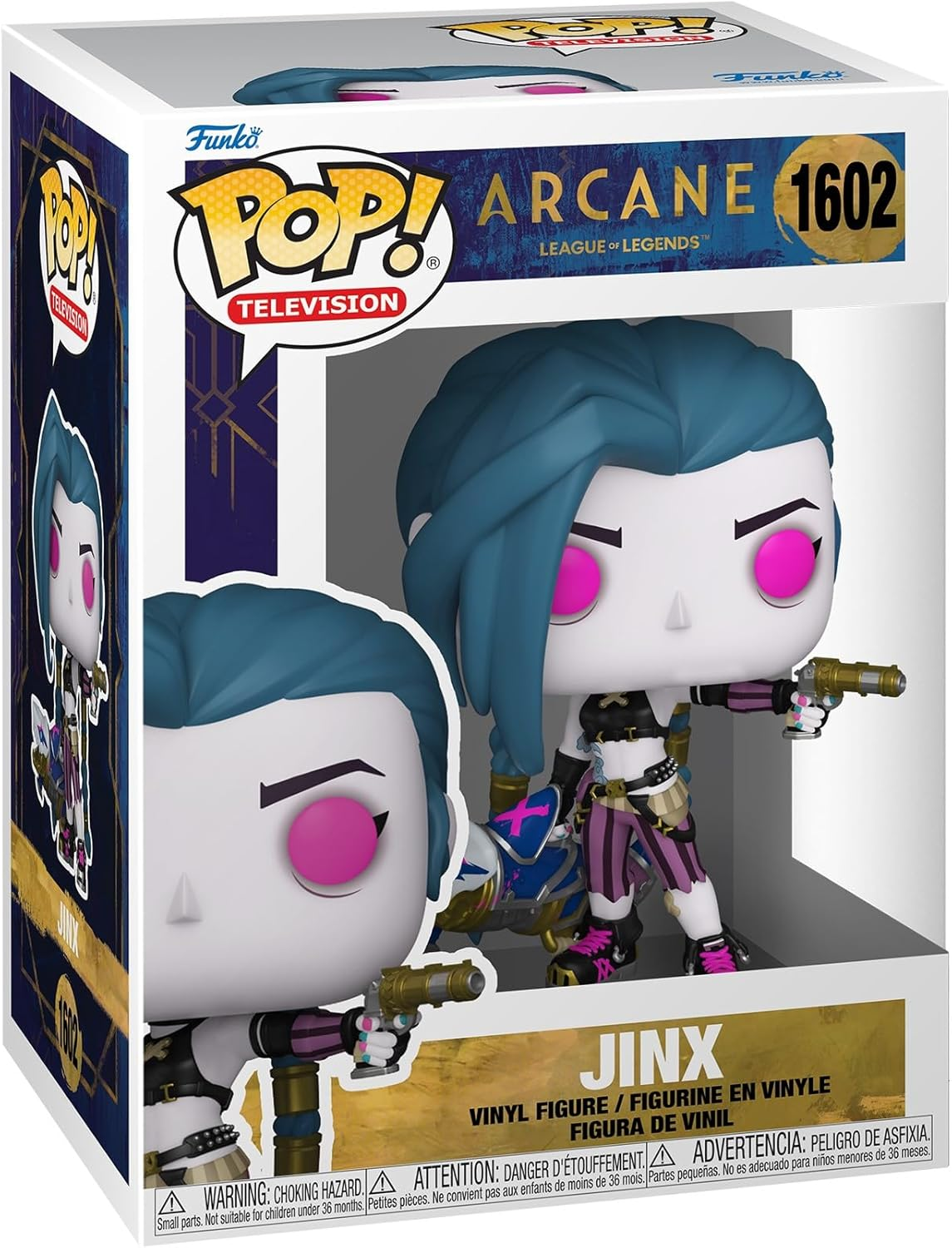 Фигурка Funko POP Animation: League Of Legends Arcane - Jinx (889698756495) фото 