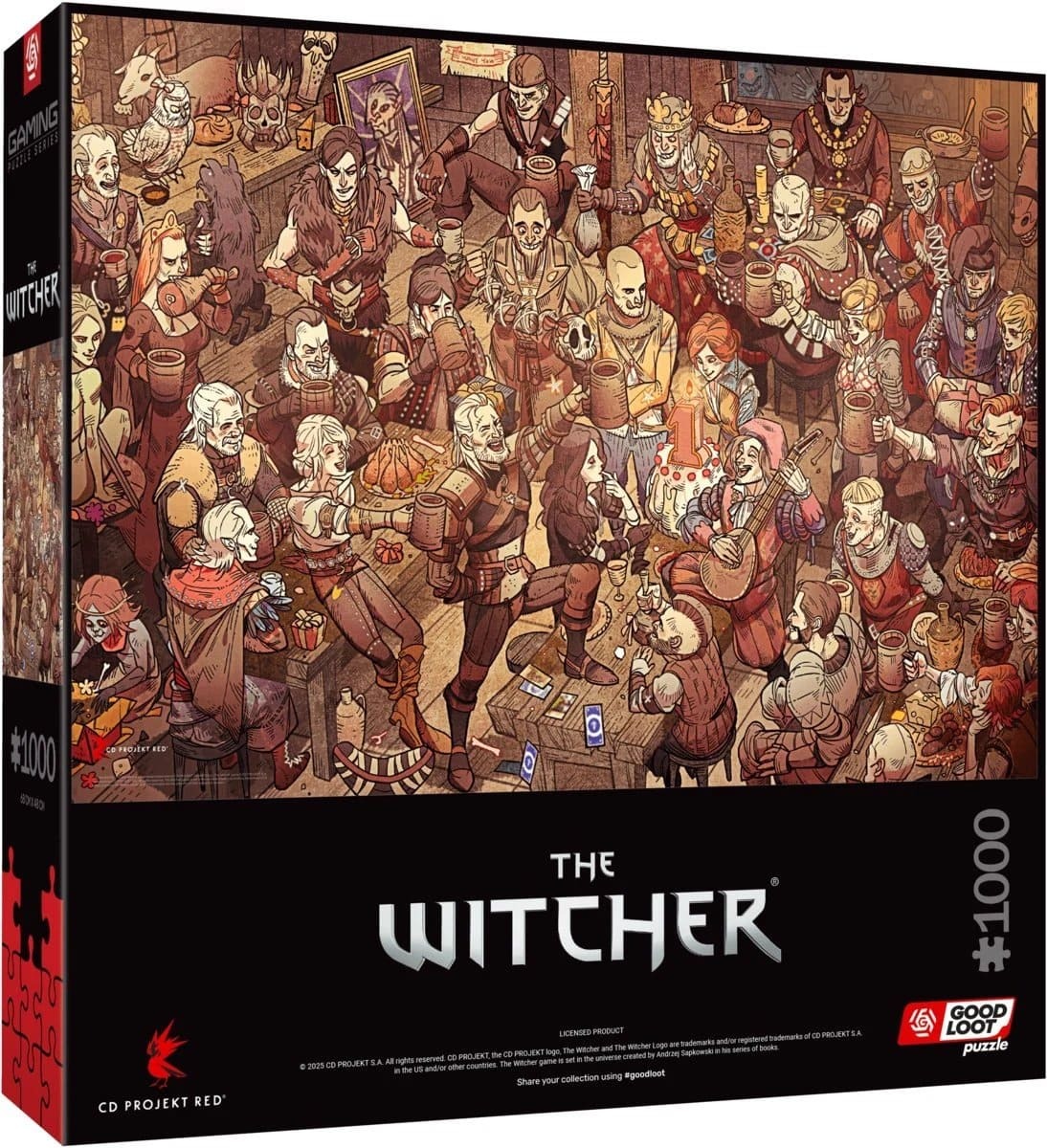 Пазл GoodLoot The Witcher Birthday (5908305250197) фото 