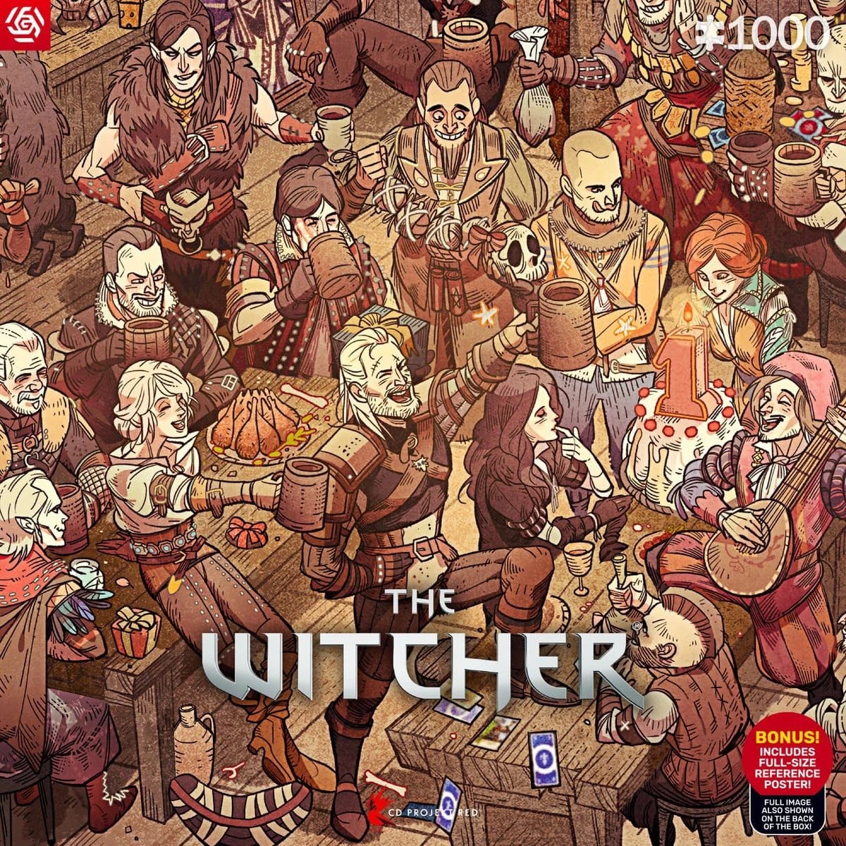 Пазл GoodLoot The Witcher Birthday (5908305250197) фото 