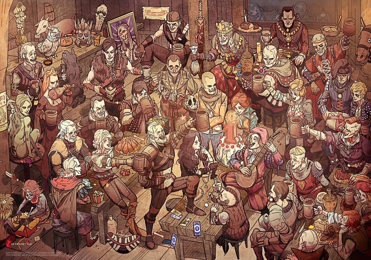 Пазл GoodLoot The Witcher Birthday (5908305250197) фото 