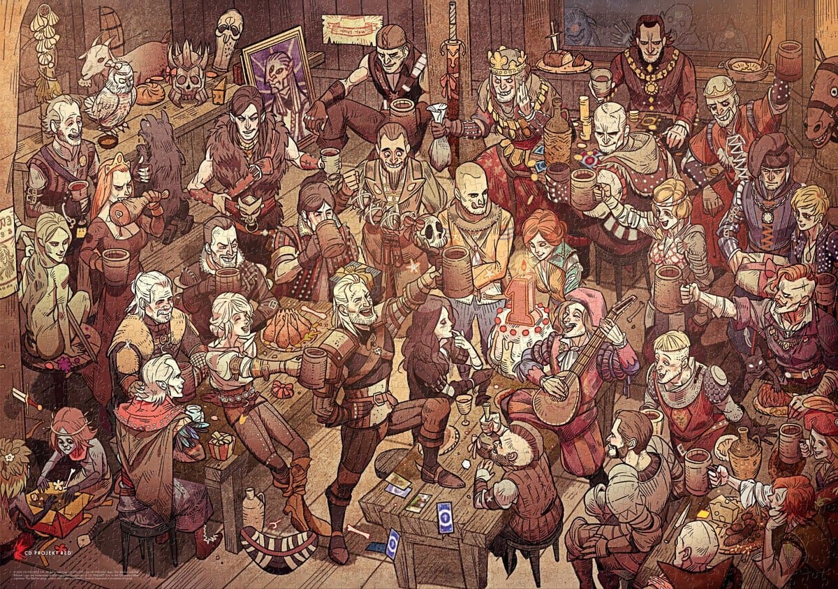 Пазл GoodLoot The Witcher Birthday (5908305250197) фото 