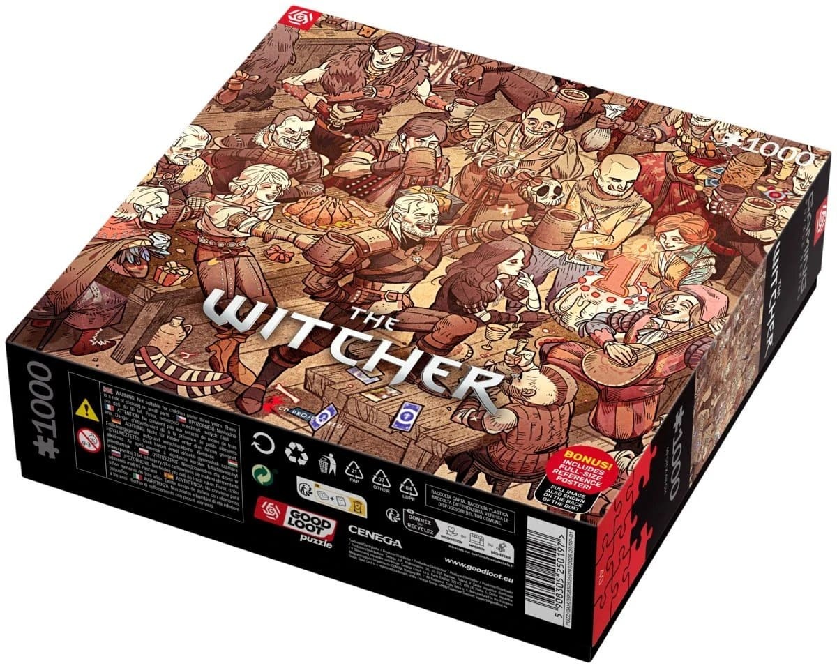 Пазл GoodLoot The Witcher Birthday (5908305250197) фото 