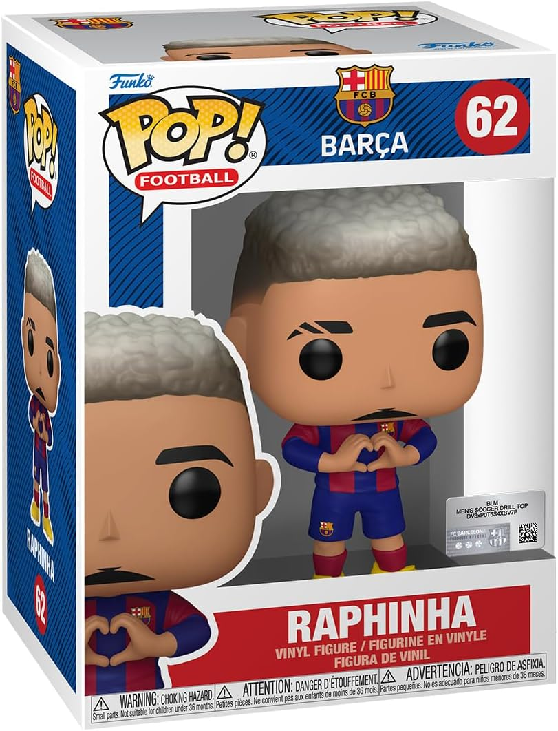 Фигурка Funko POP Football: FC Barcelona - Raphinha (889698722346) фото 