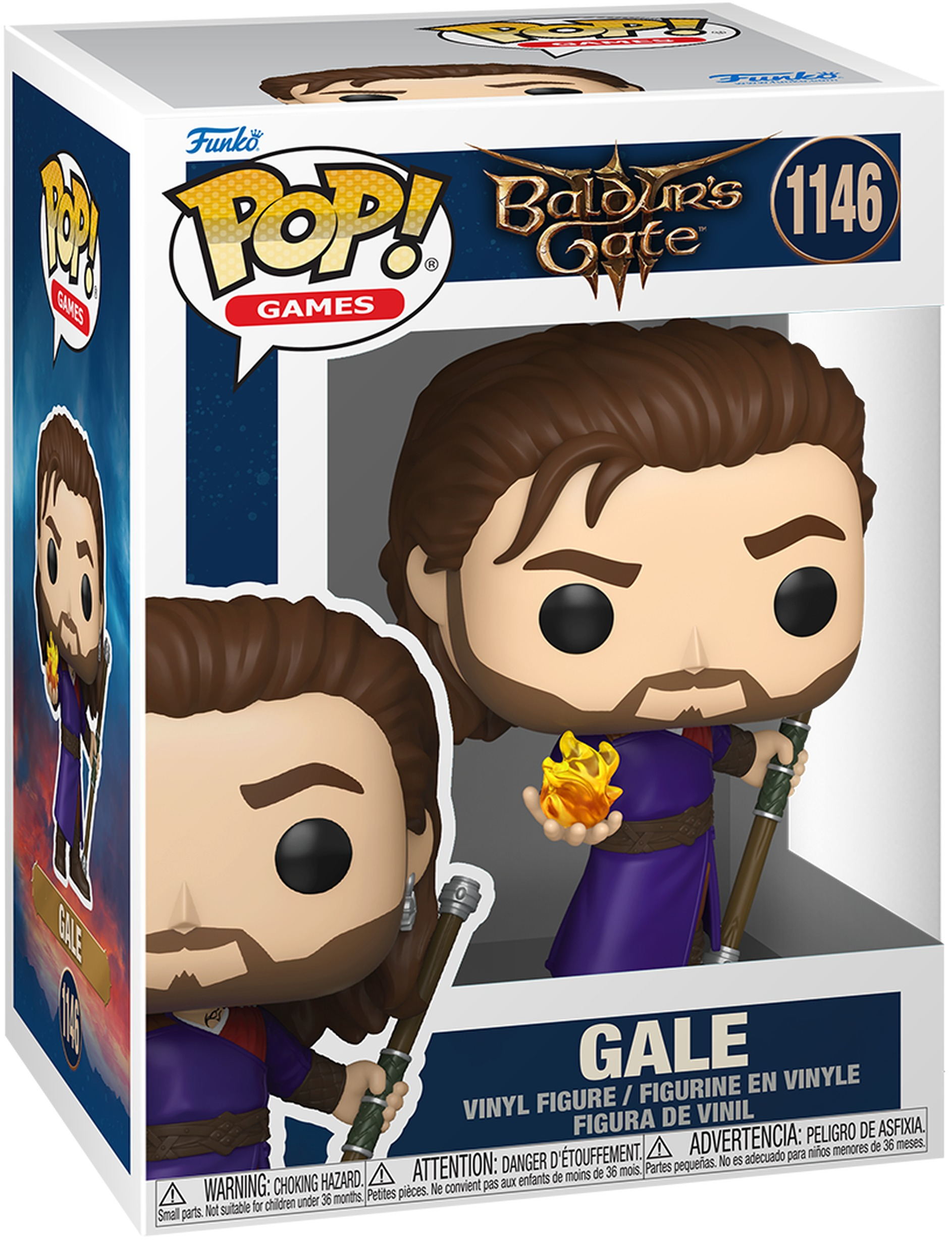 Фигурка Funko POP Games: Baldur's Gate 3 S2 - Gale w/Chase (889698883474) фото2