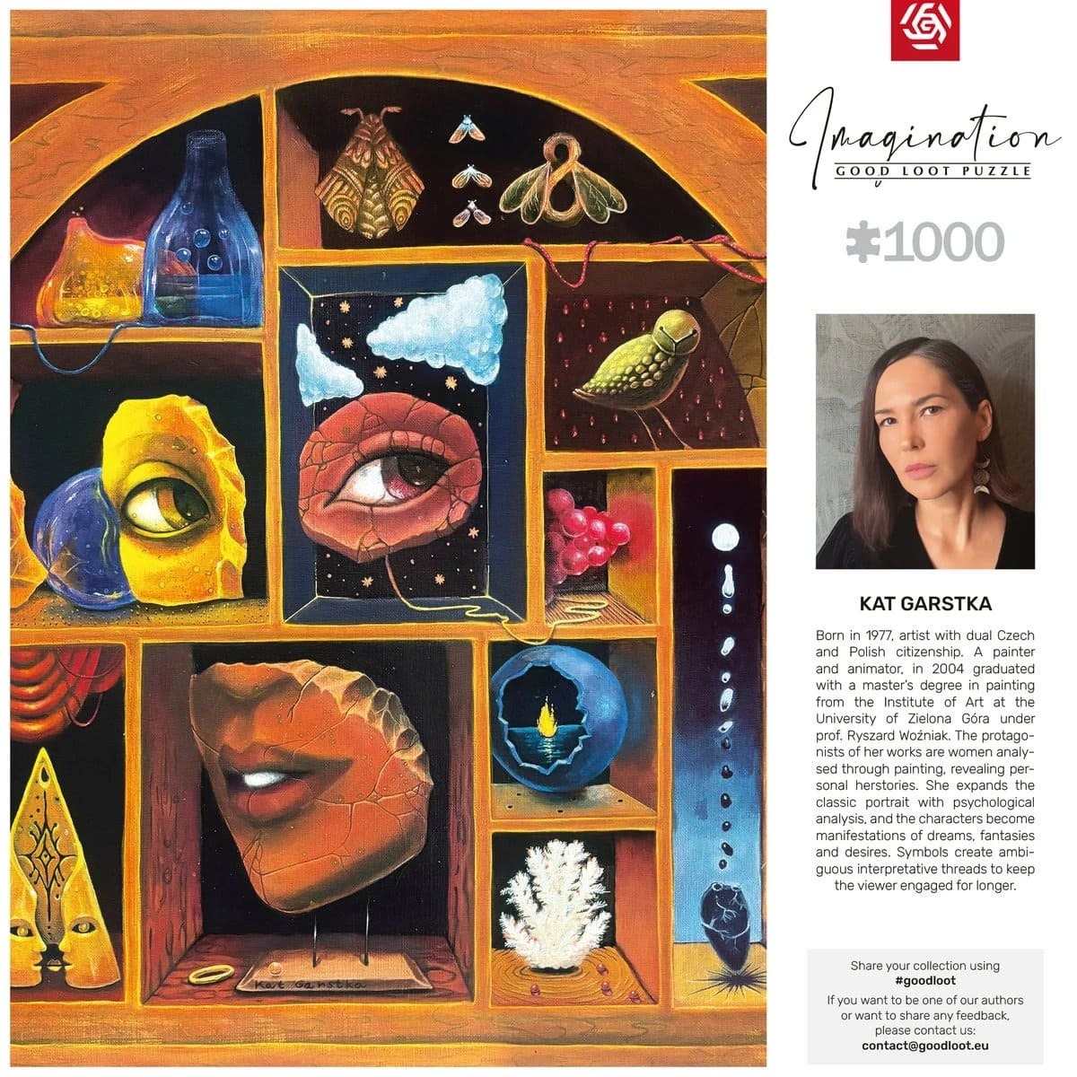 Пазл GoodLoot Imagination: Kat Garstka The Oneironaut's Collection II (5908305250777) фото 