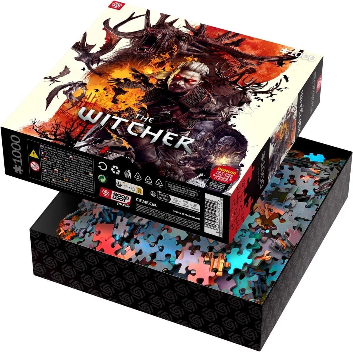 Пазл GoodLoot The Witcher Monsters (5908305250210) фото 11
